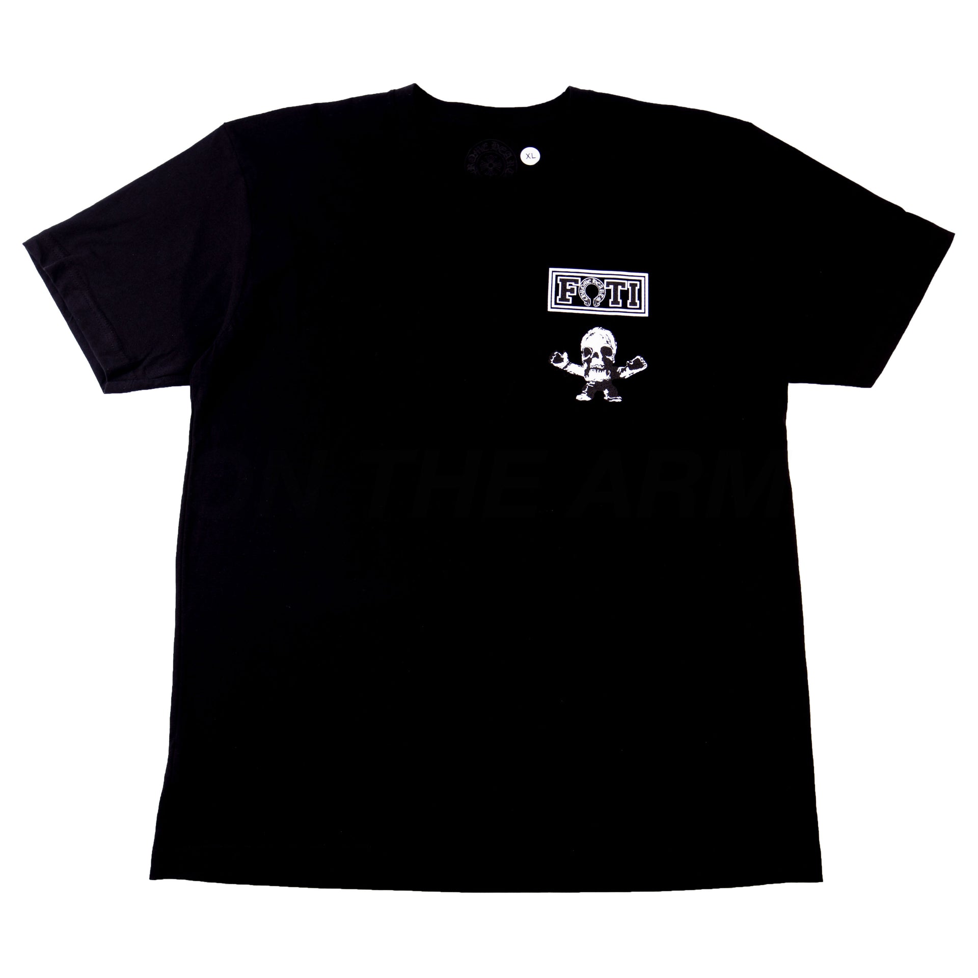 Chrome Hearts Black Foti Tik Tak Teeter Tee