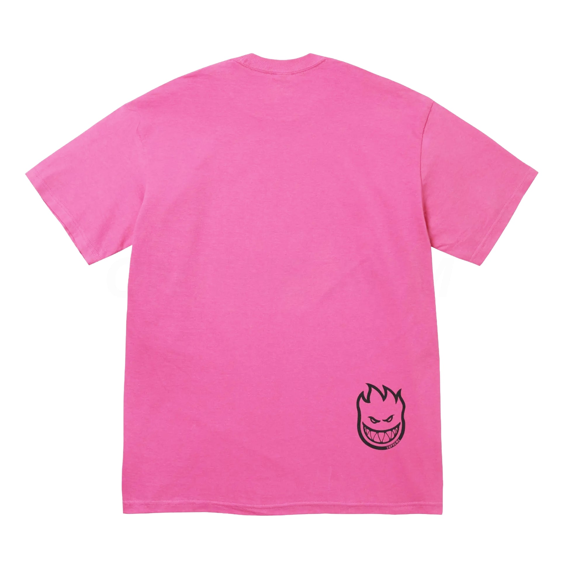 Supreme Fuschia Spitfire Flag Tee