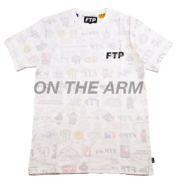 FTP White 13 Year Archive Reversible Tee