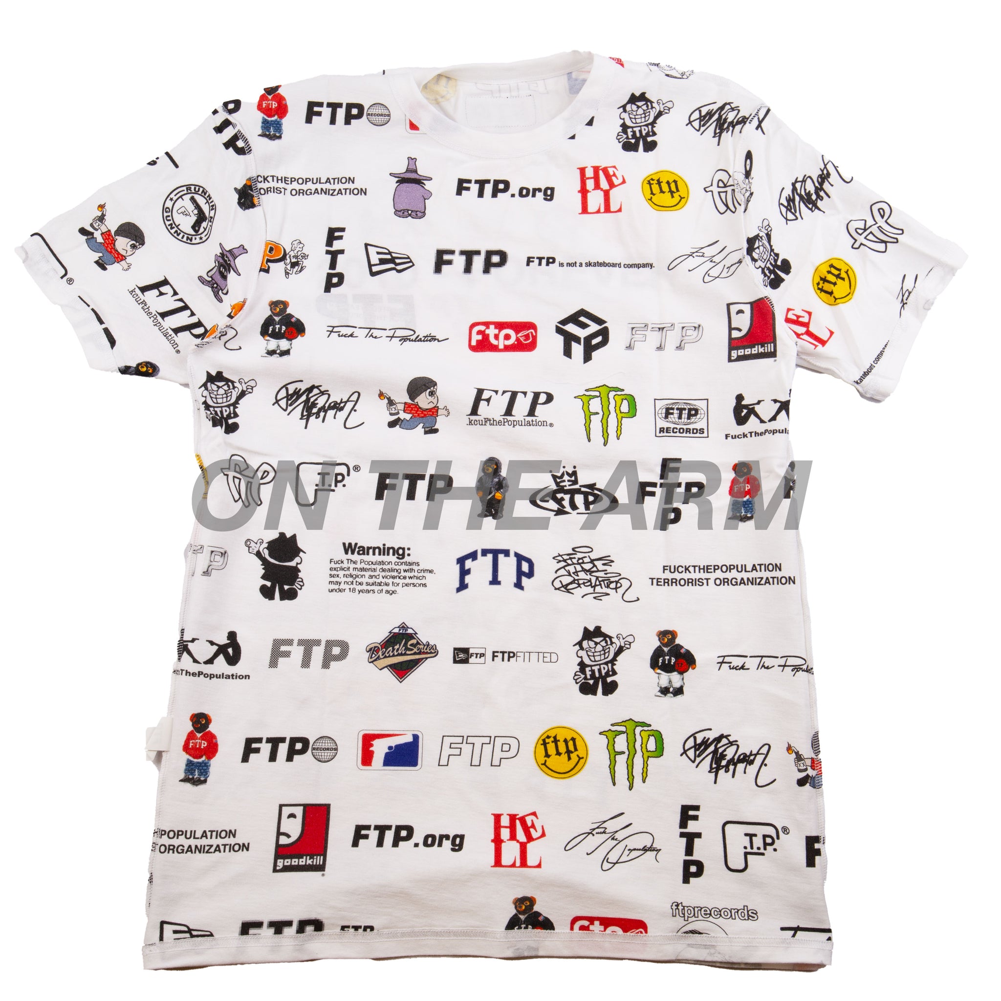 FTP White 13 Year Archive Reversible Tee