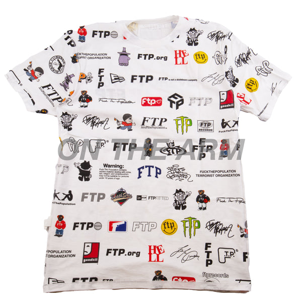 FTP White 13 Year Archive Reversible Tee