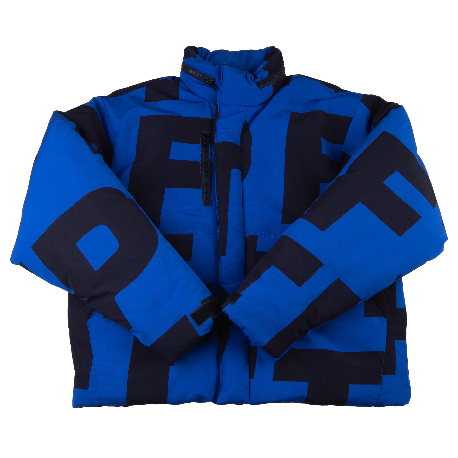 FTP Blue Puffer Jacket PRE OWNED