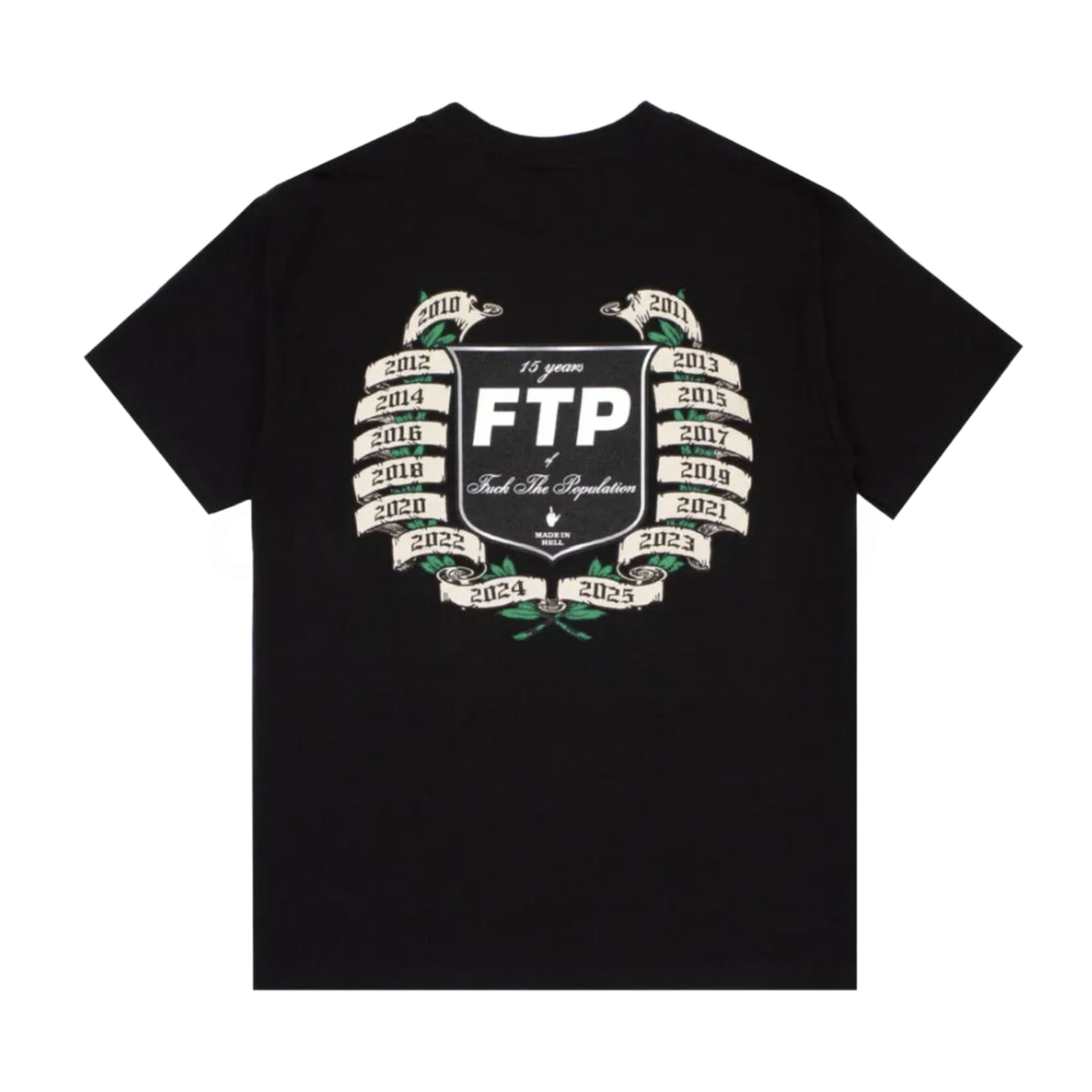 FTP Black 15 Year Anniversary Tee