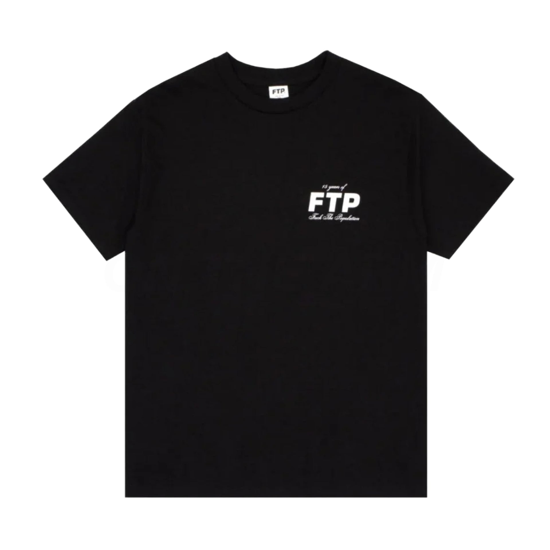 FTP Black 15 Year Anniversary Tee
