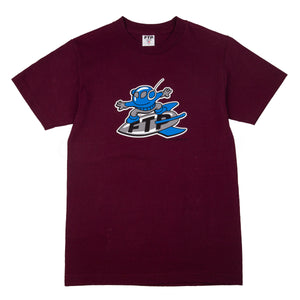 FTP Burgundy Atomic Tee PRE-OWNED