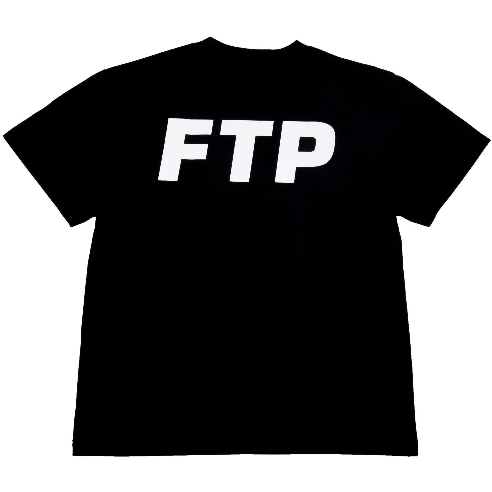 FTP All Over Outline Logo Tee outlet Black