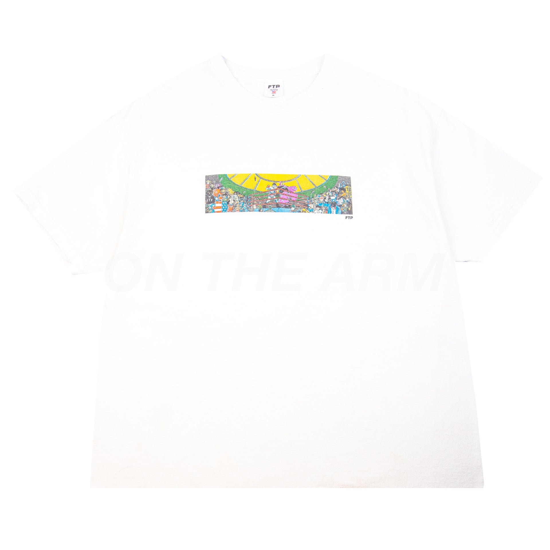 FTP White Boxing Match Tee PRE-OWNED