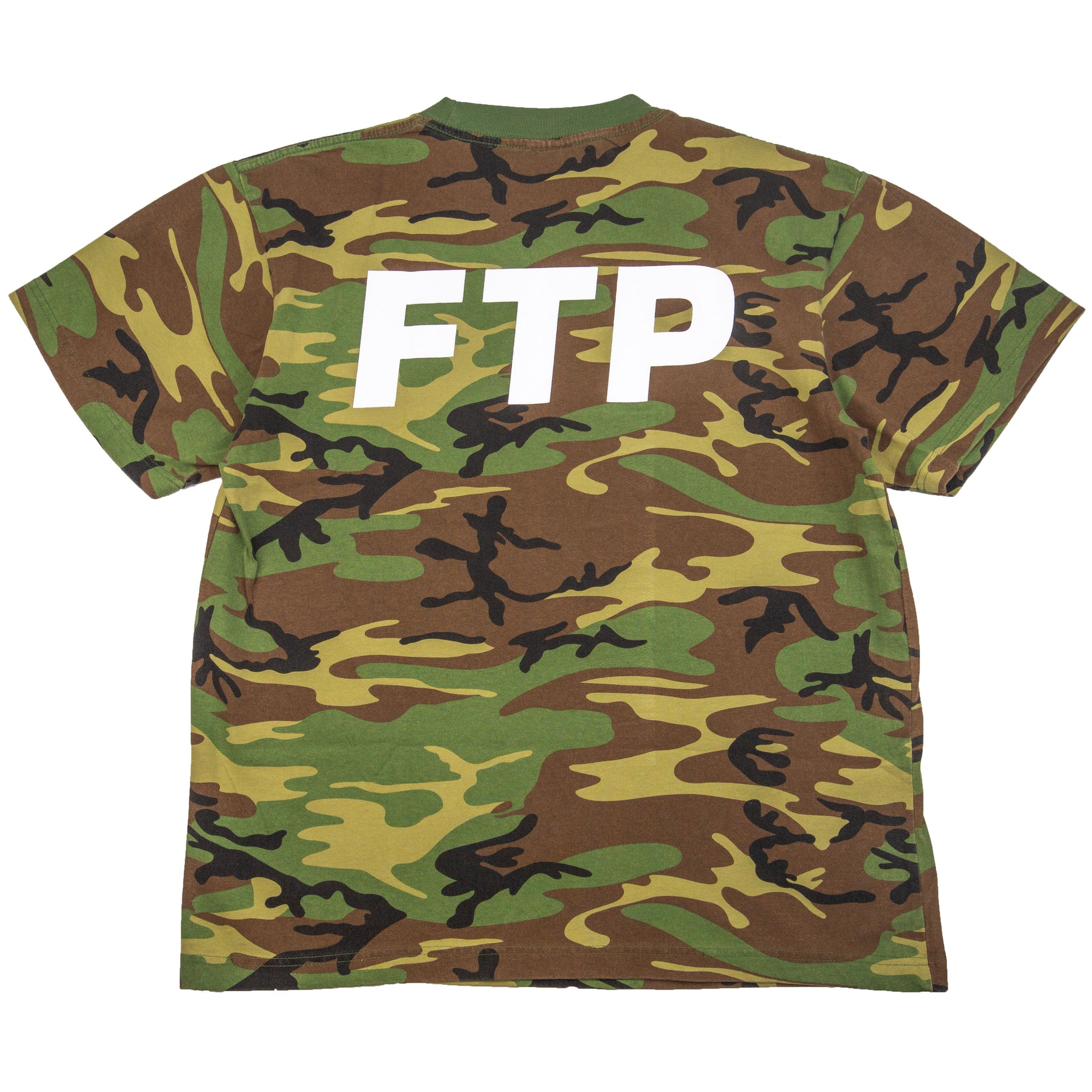 FTP Woodland Camo Logo Tee