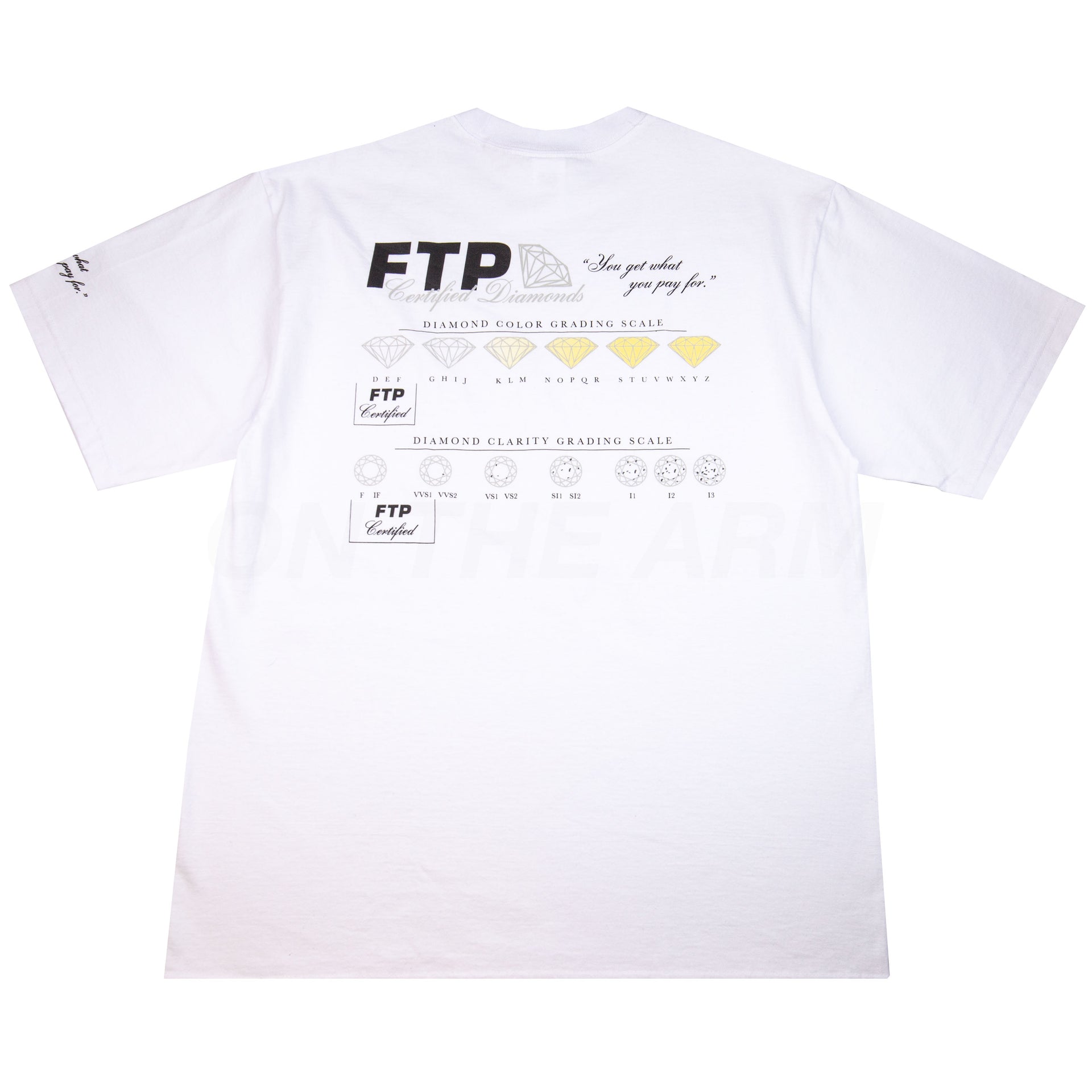 FTP White Certified Diamonds Tee