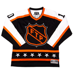 FTP Black Made In Hell Hockey Jersey PRE-OWNED