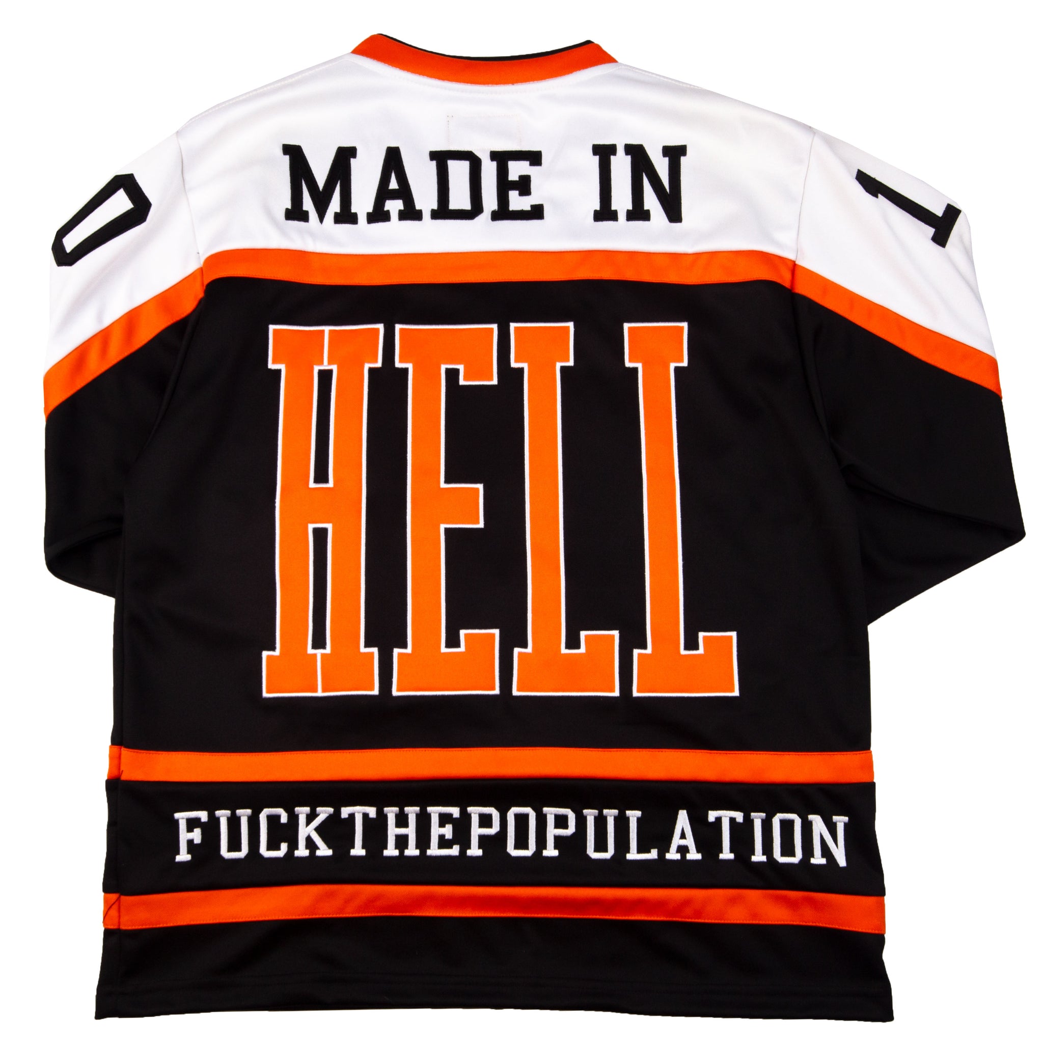 FTP Black Made In Hell Hockey Jersey PRE-OWNED – On The Arm
