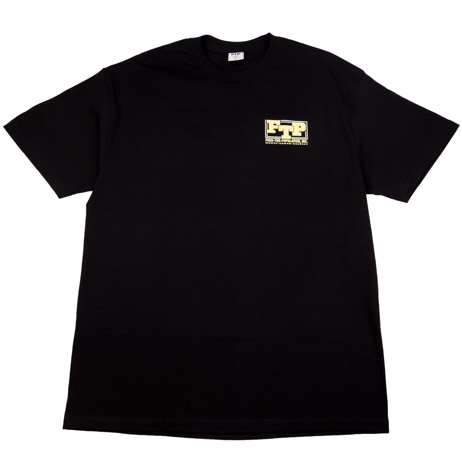 FTP Black Money Power Respect Tee
