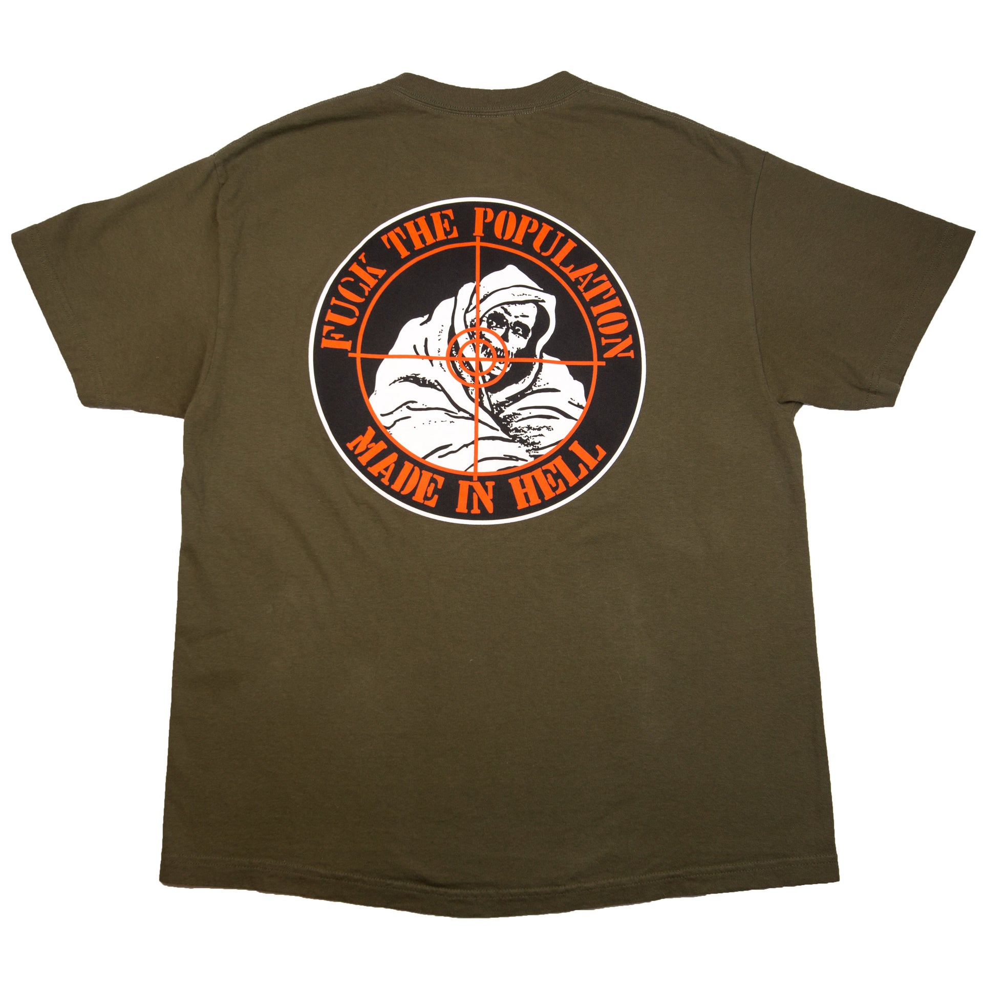 FTP Olive Made In Hell Tee PRE-OWNED