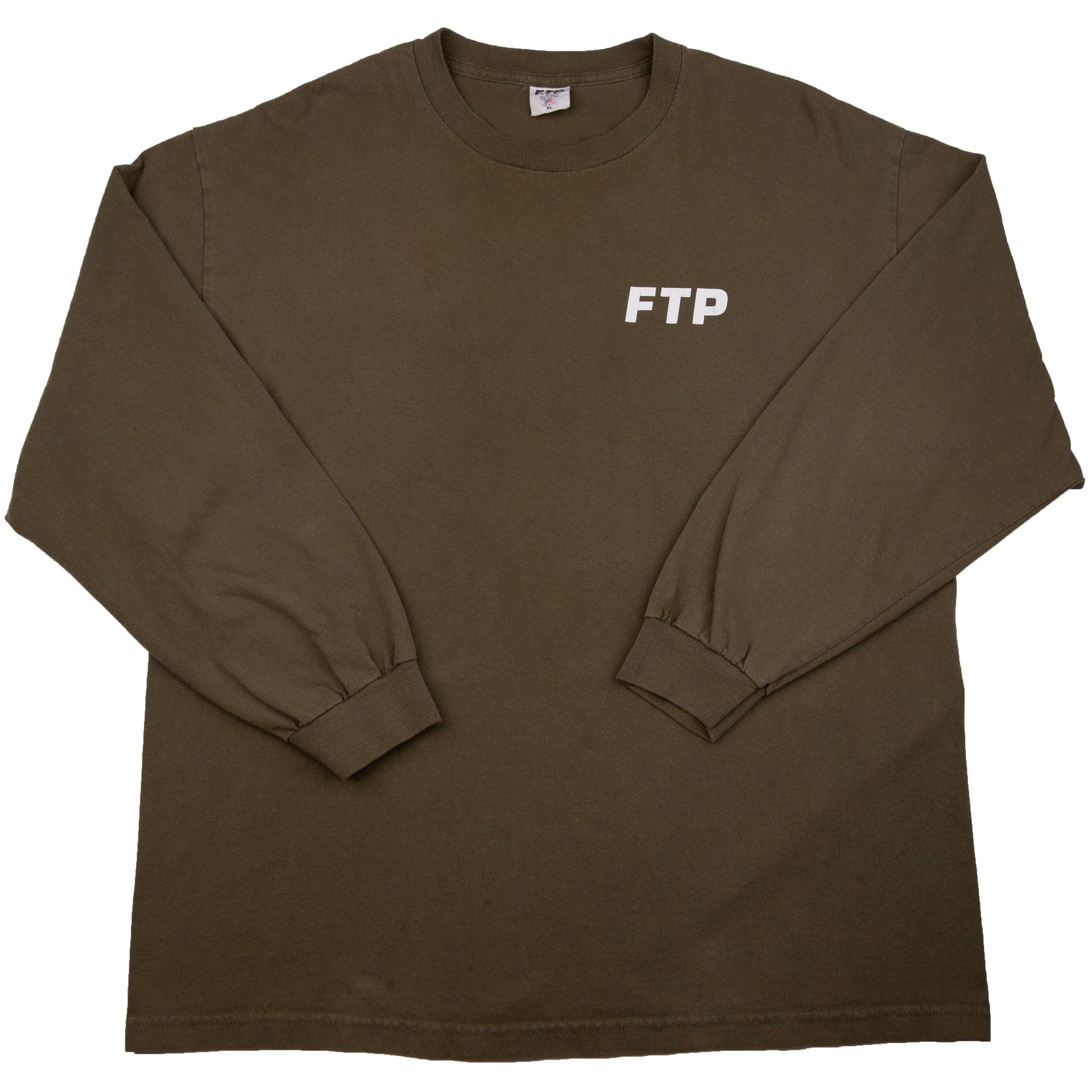 FTP Olive Logo L/S PRE-OWNED