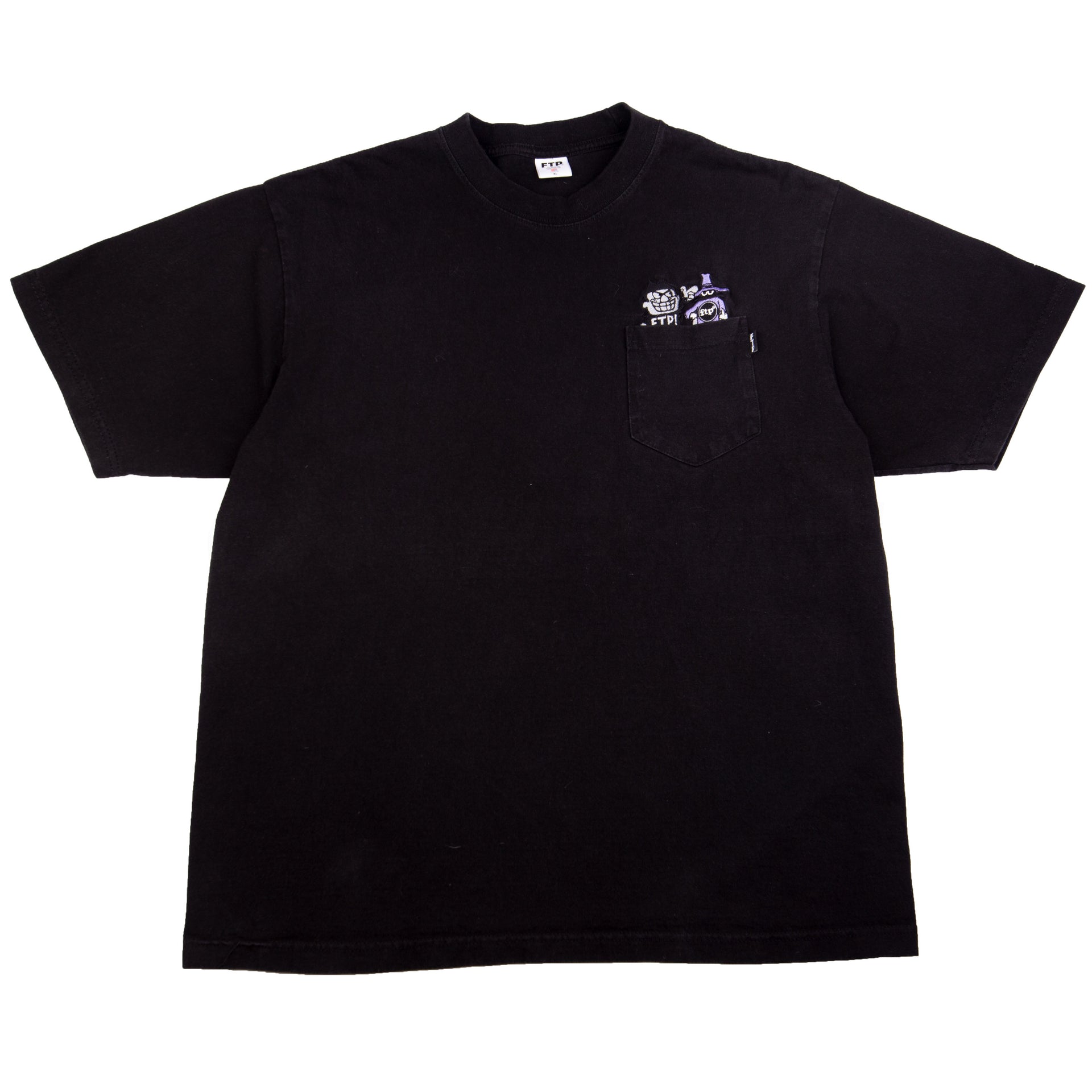 FTP Black Boris Pocket Tee PRE-OWNED
