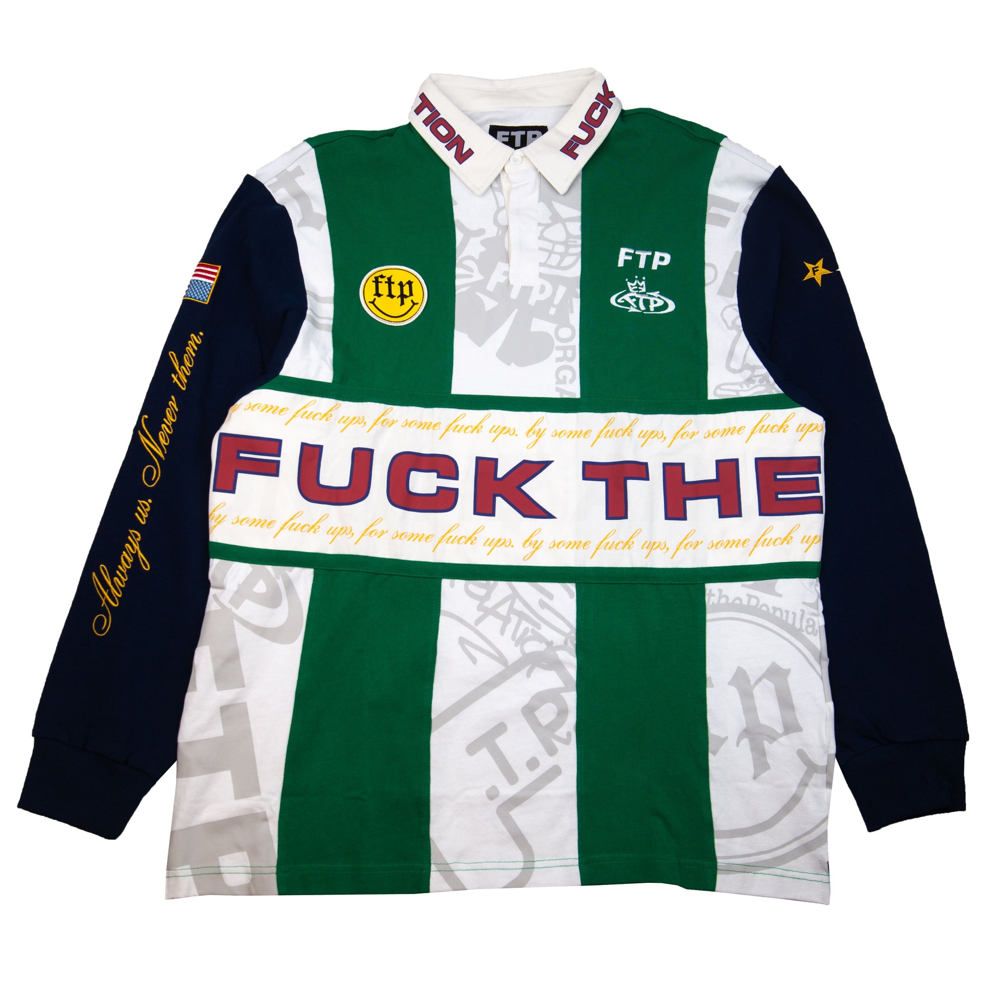 FTP Green Souvenir Rugby Jersey