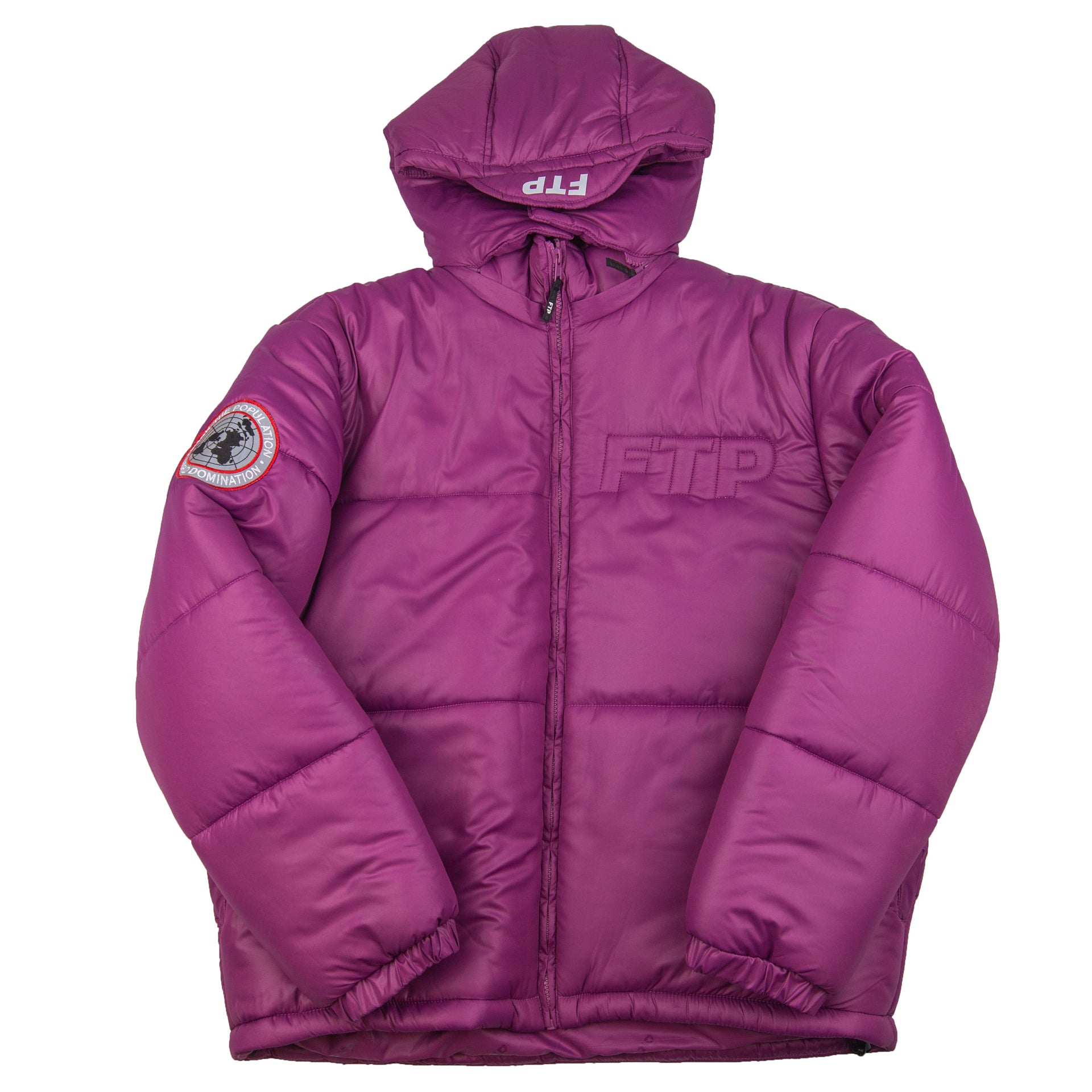 FTP Purple Puffer Jacket PRE-OWNED