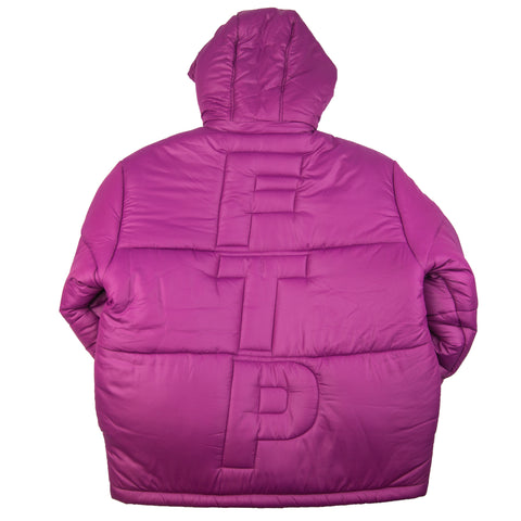 FTP Purple Puffer Jacket PRE-OWNED