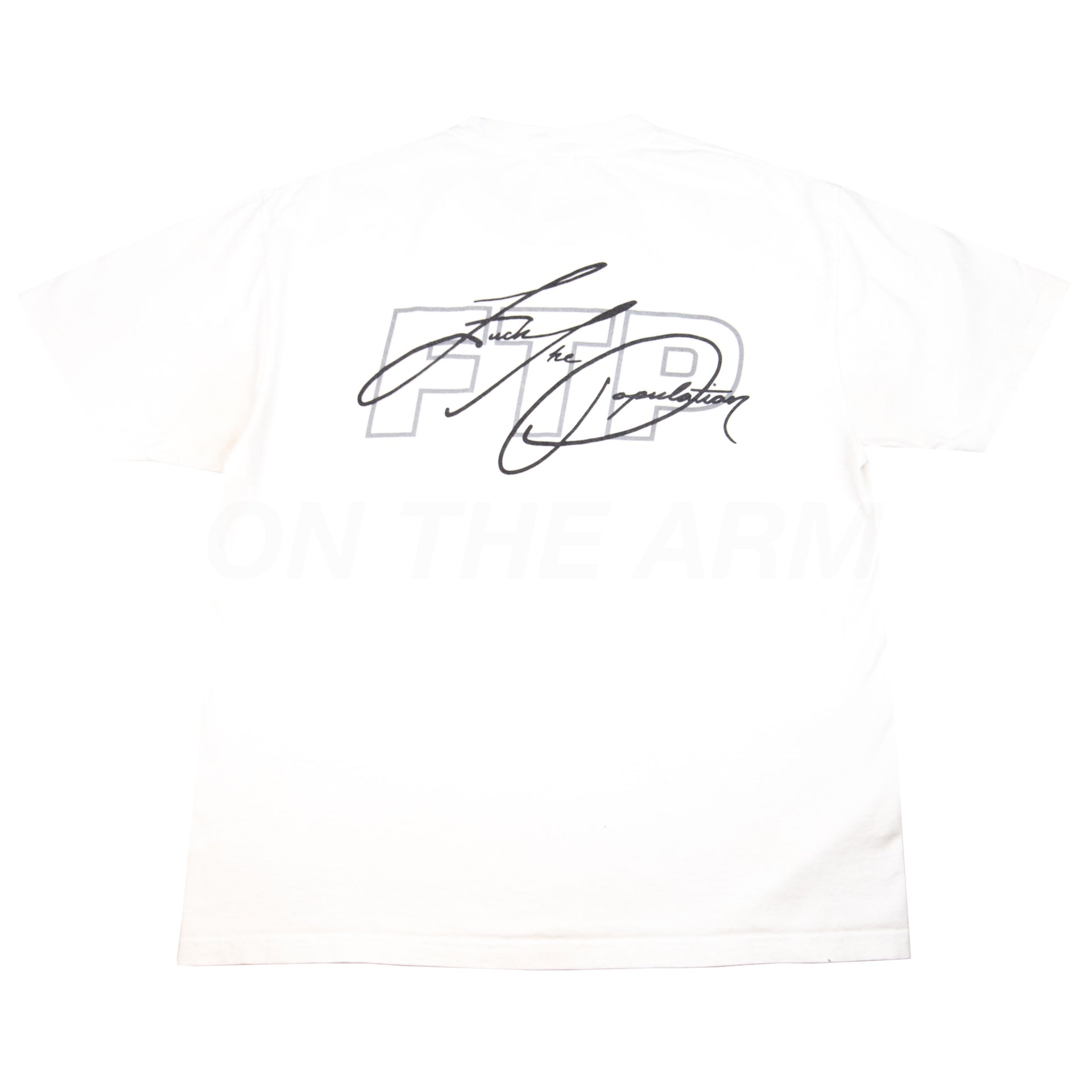 FTP White Racing Tee PRE-OWNED