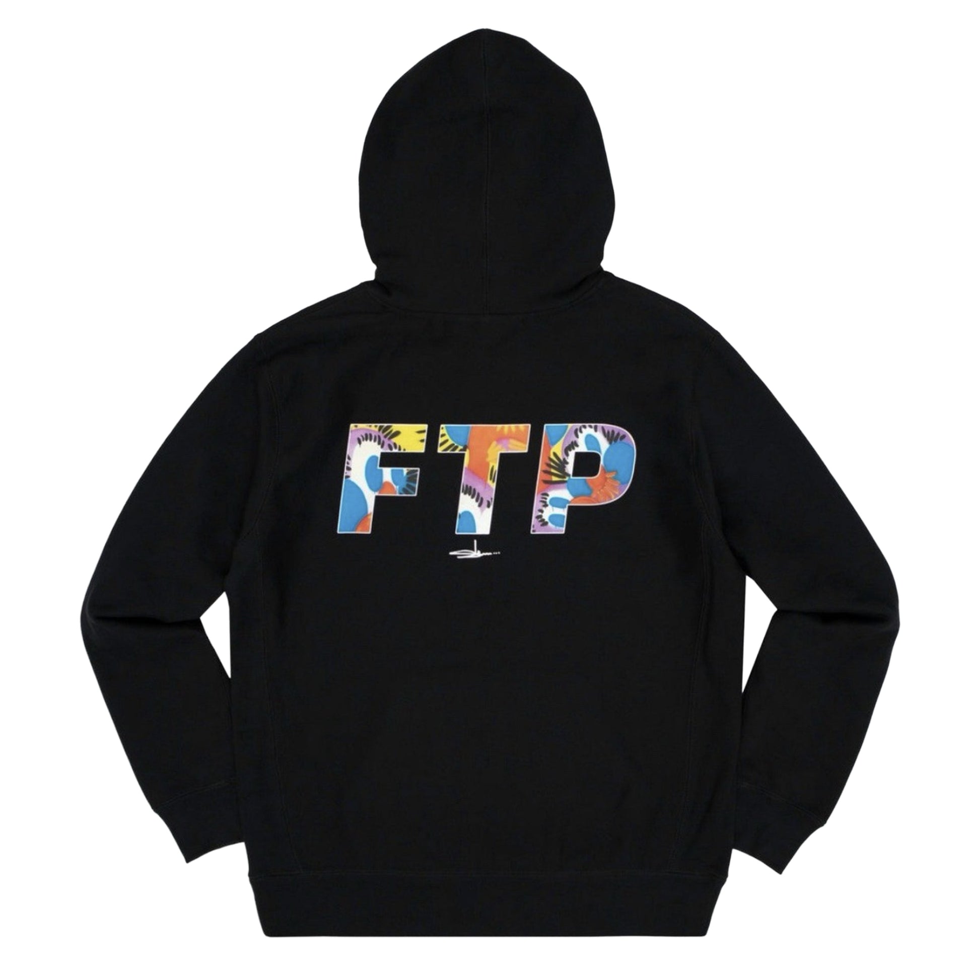 FTP Black Slawn Logo Hoodie