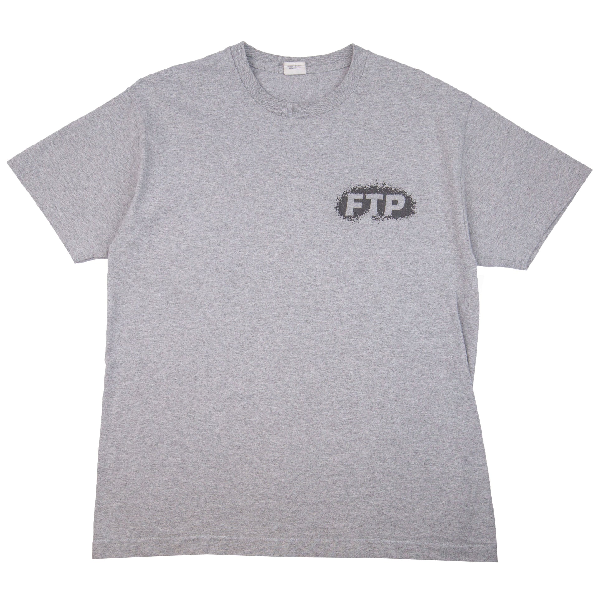 FTP Grey Splat Logo Tee PRE-OWNED