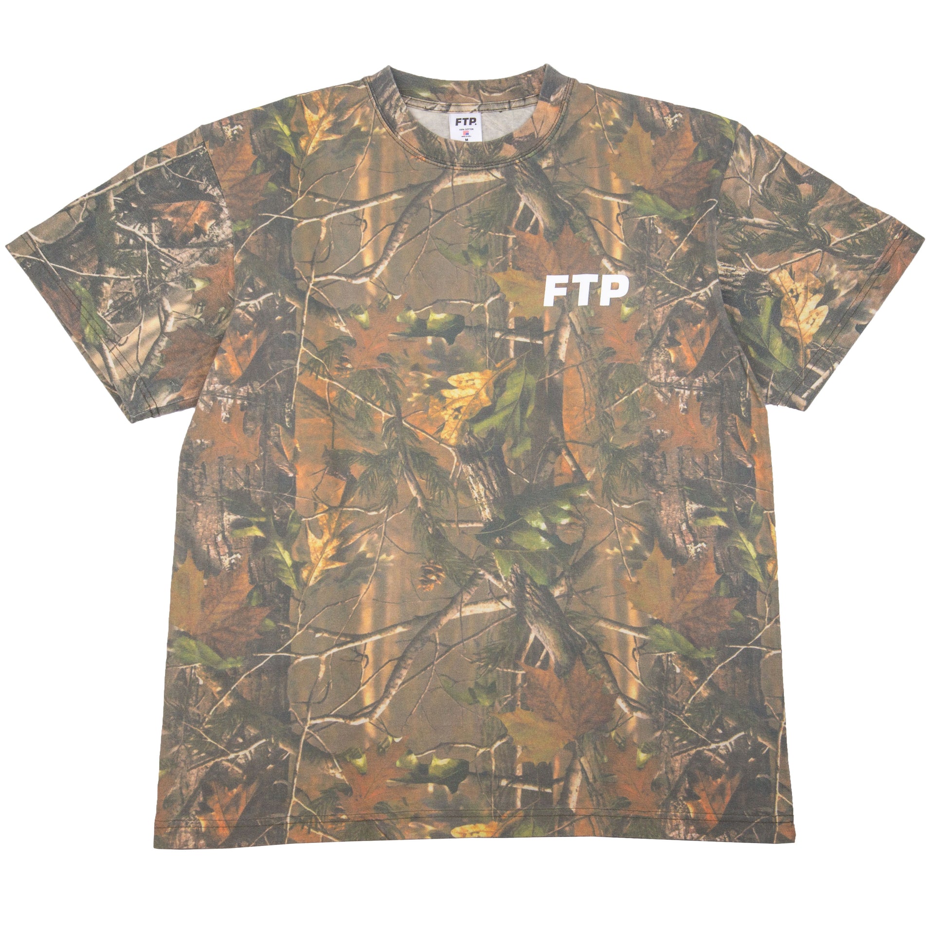 FTP Tree Camo Logo Tee