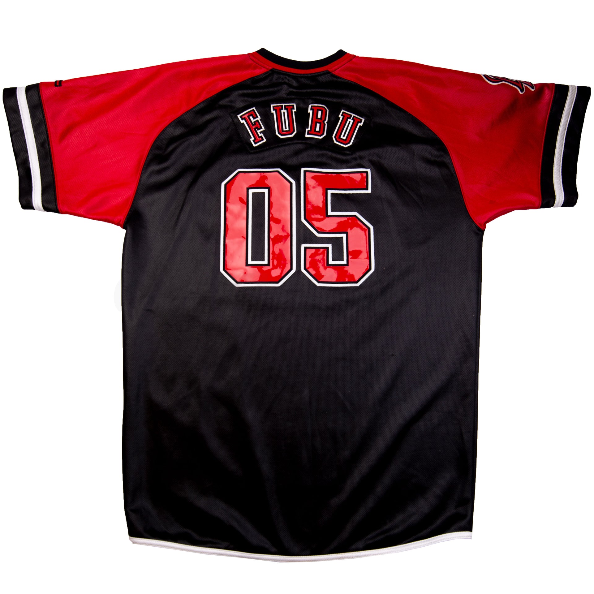 Vintage Black Fubu Dirty Dirty Football Top (2000's)