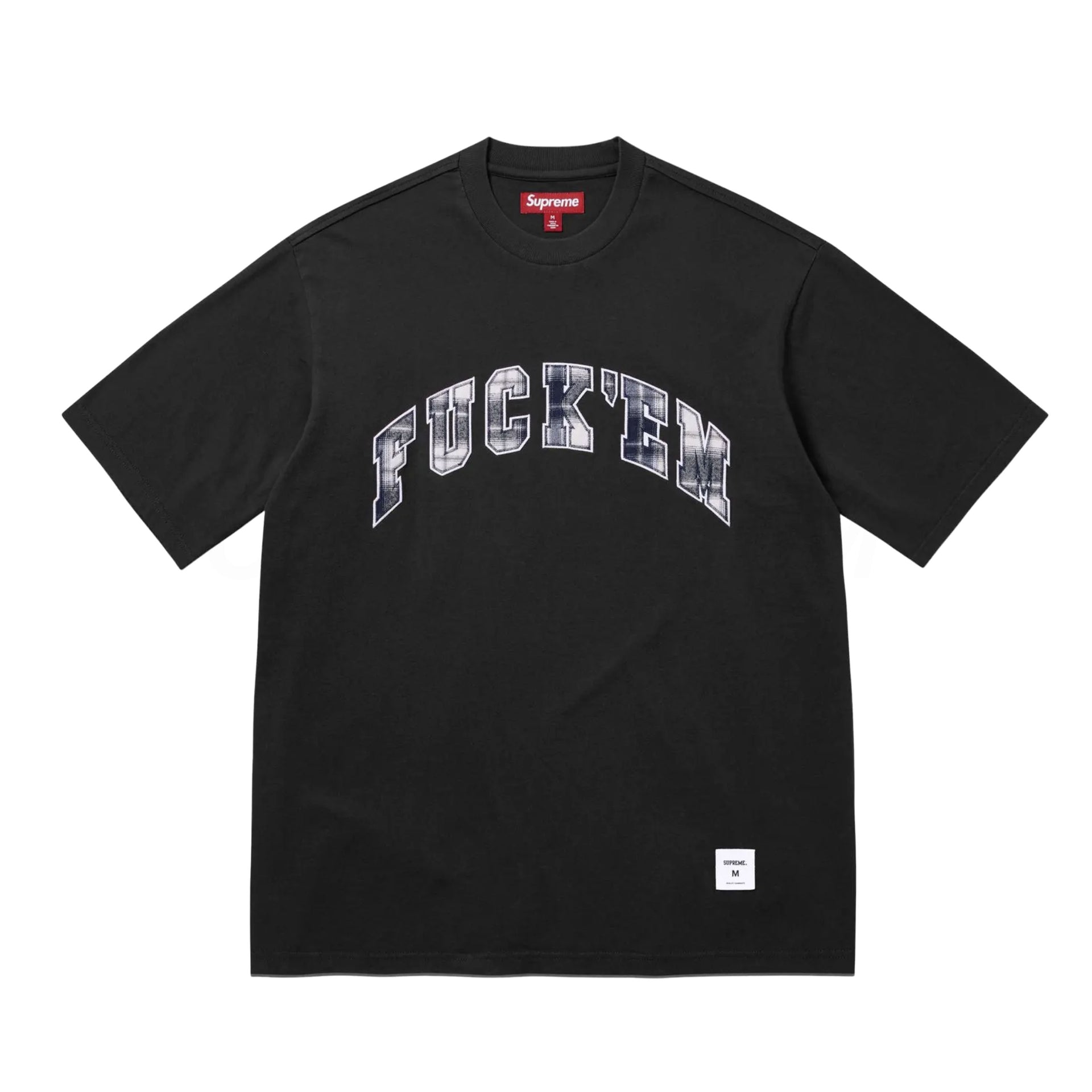 Supreme Black Fuck 'Em S/S Top