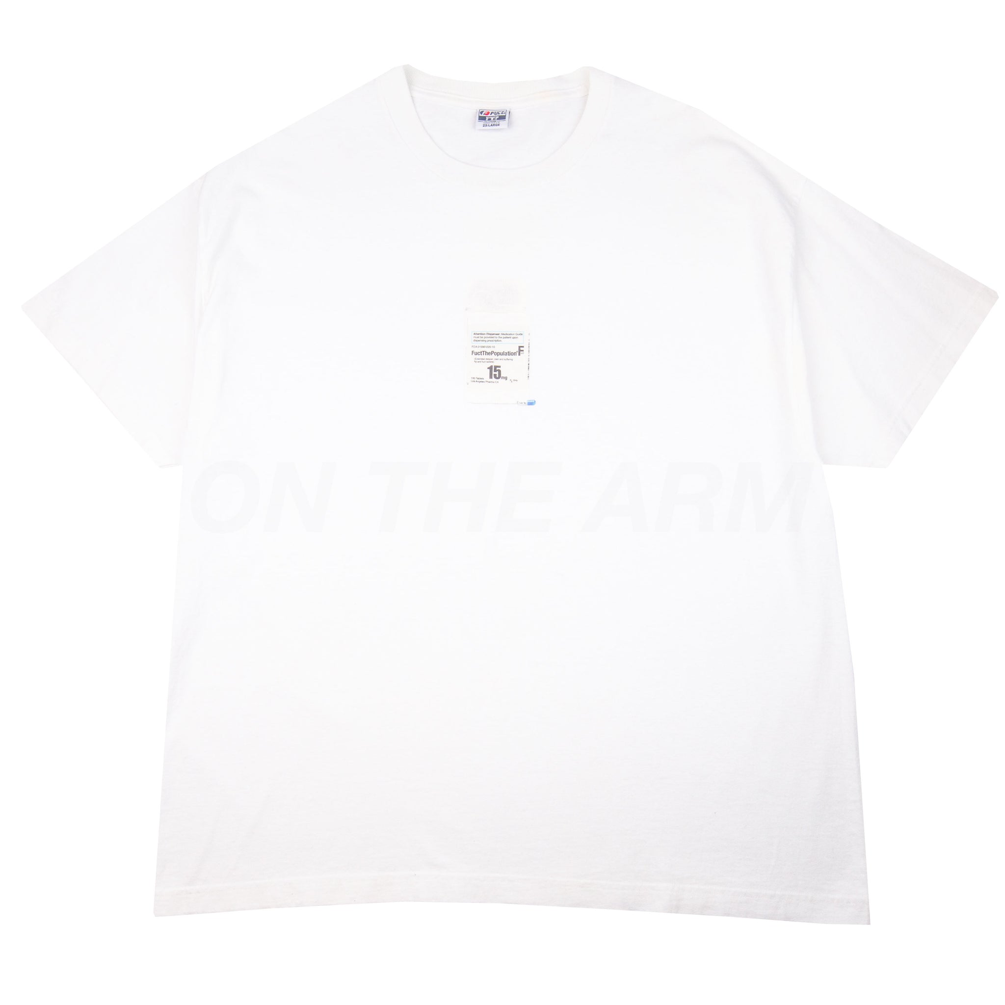 FTP White Fuct Pill Bottle Tee PRE-OWNED