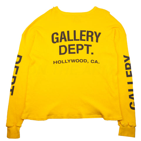 Gallery Department Yellow Thermal L/S