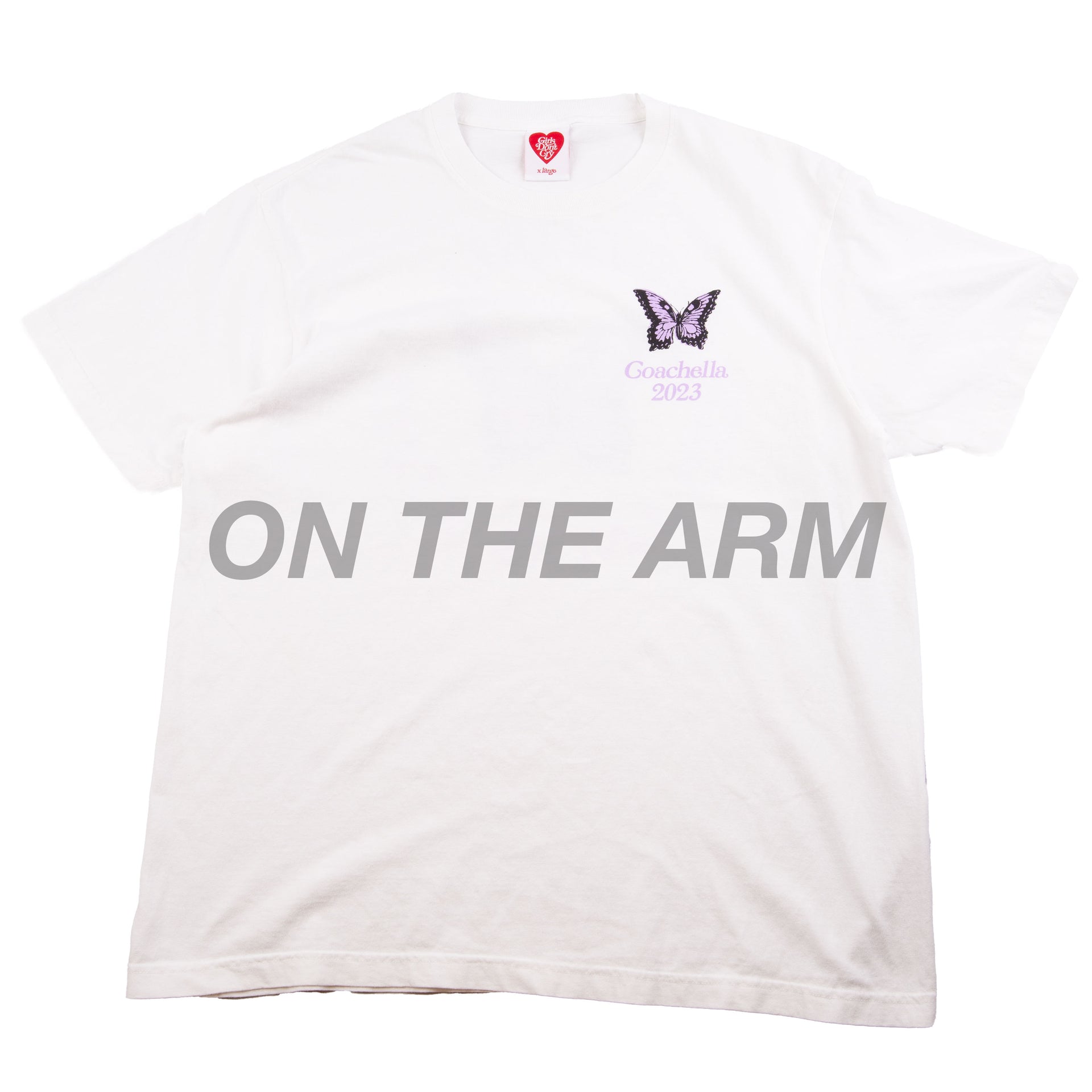 Girls Don't Cry White Coachella Tee