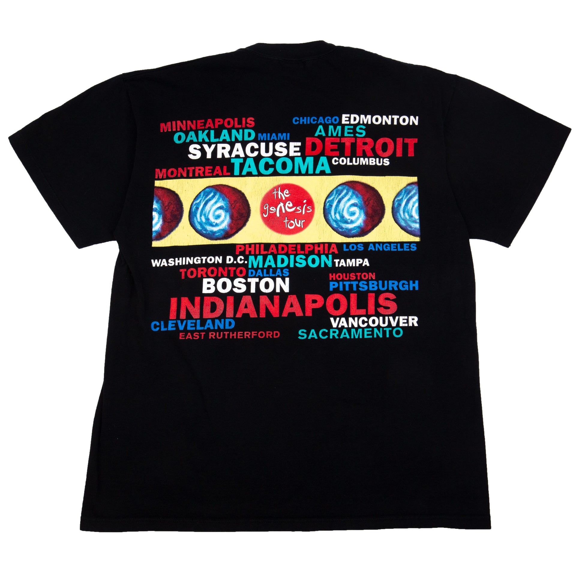 Vintage Black The Genesis Tour Tee (1990's)