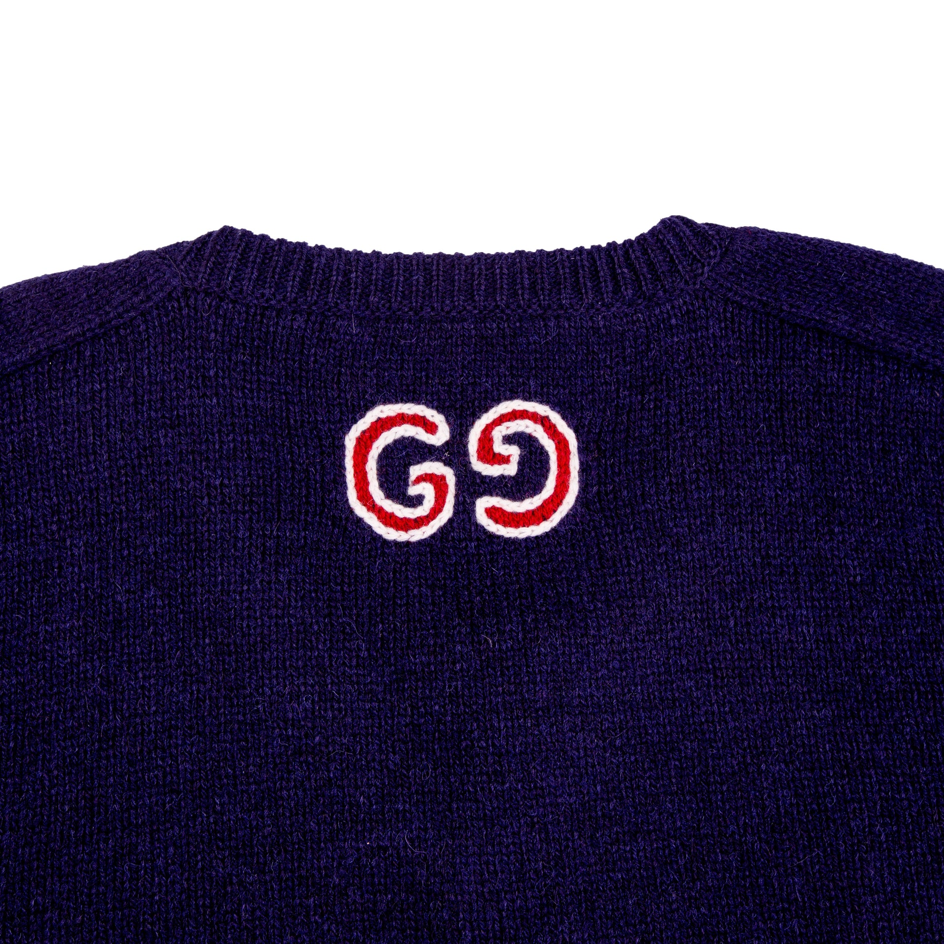 Gucci Navy Knitted Sweater