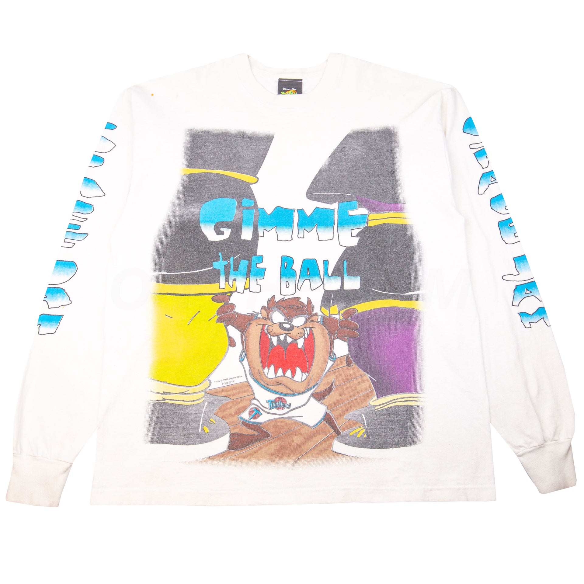 Vintage White Taz Space Jam L/S (1996)