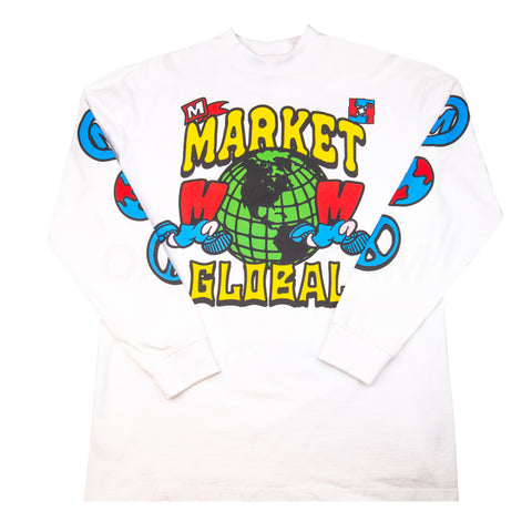 Market White Global L/S PRE-OWNED