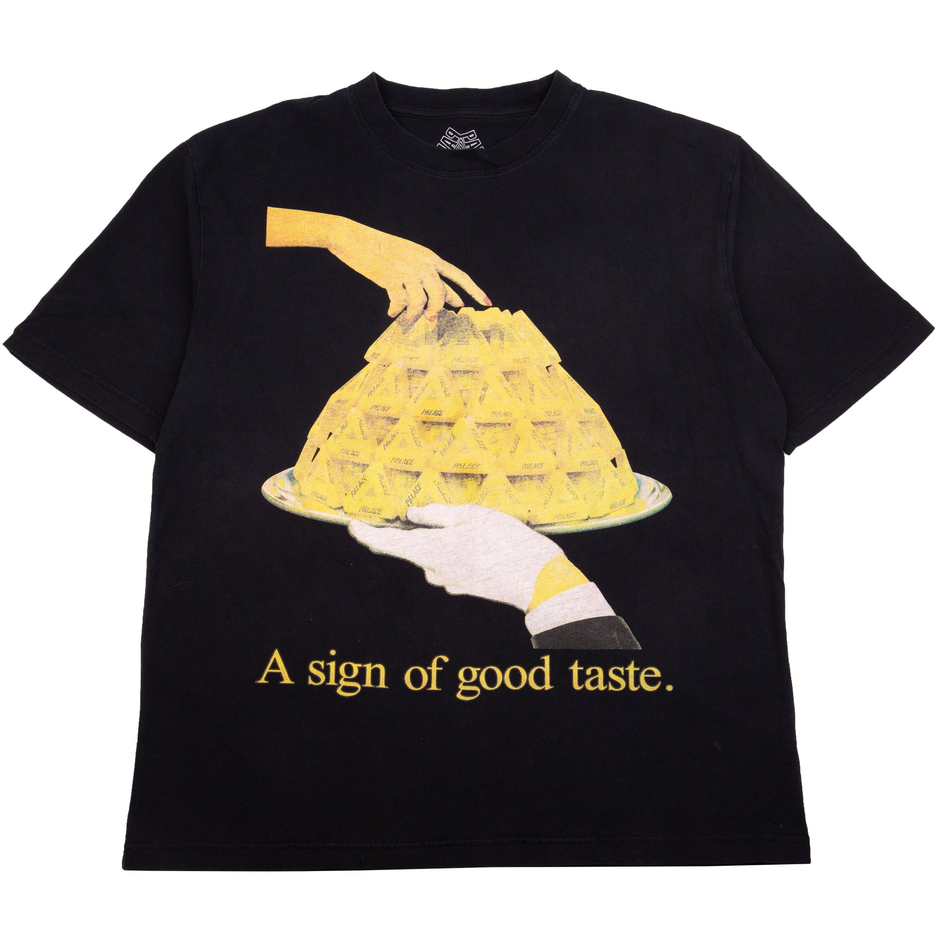 Palace Black Good Taste Tee PRE-OWNED
