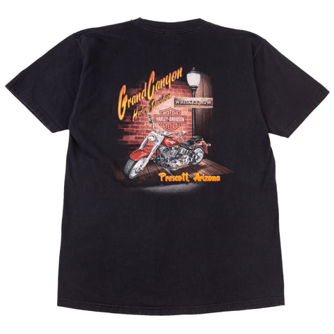 Vintage Black Harley Davidson Grand Canyon Pocket Tee (2000's)