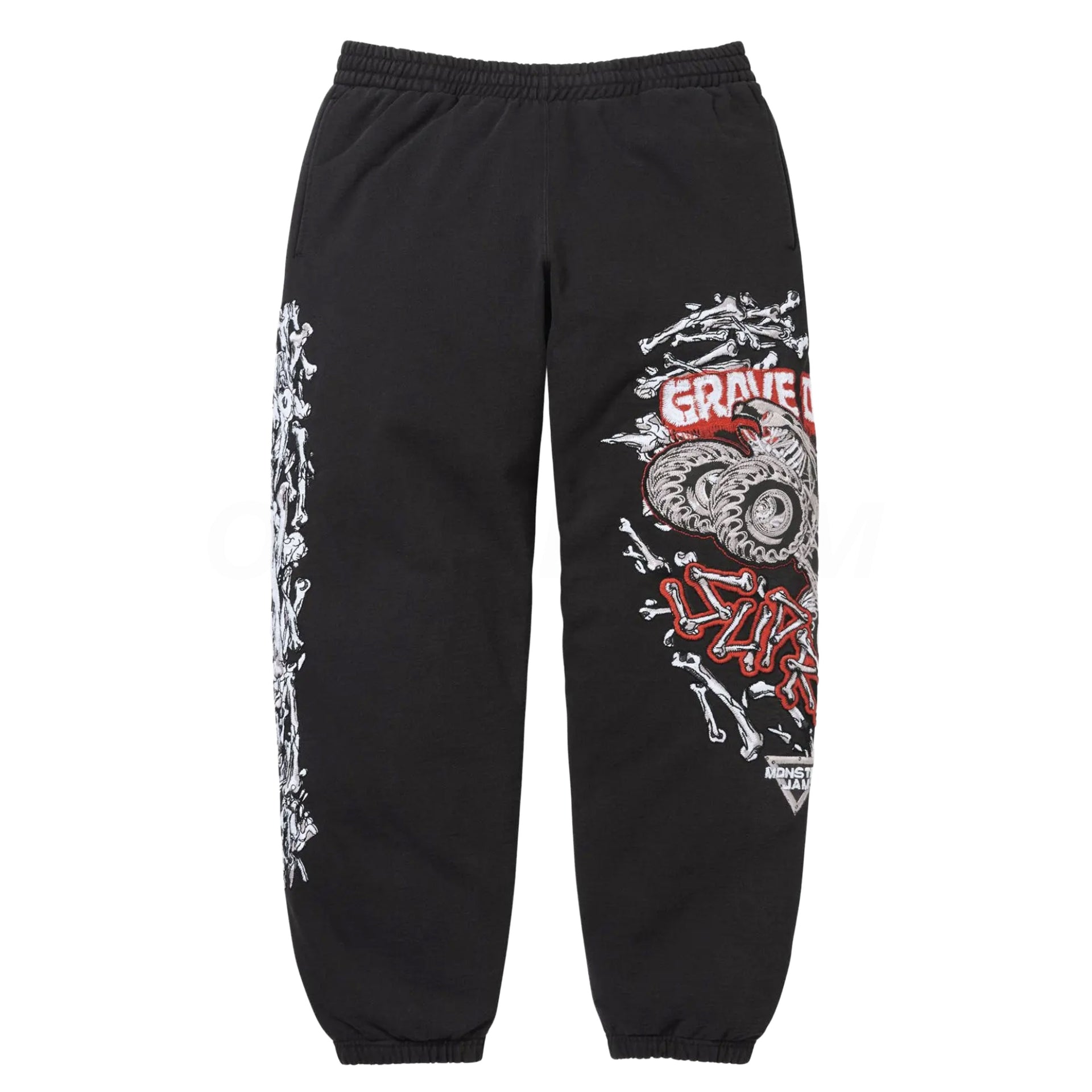 Supreme Black Grave Digger Sweatpants