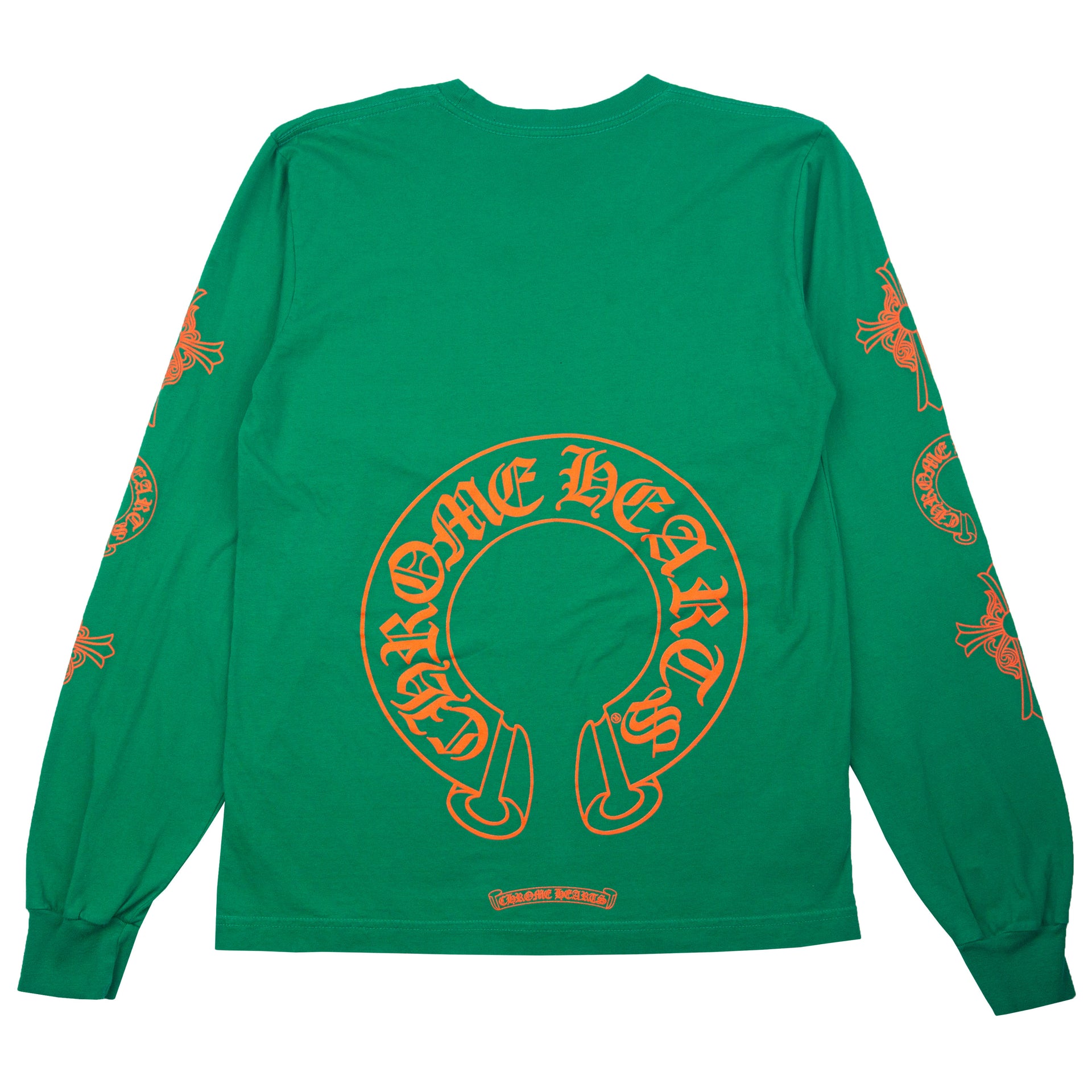 Chrome Hearts Green Horseshoe L/S PRE-OWNED