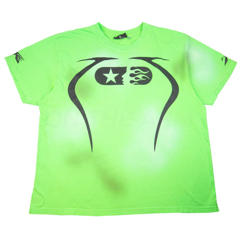 Hellstar Sports Green Warm Up Tee PRE-OWNED