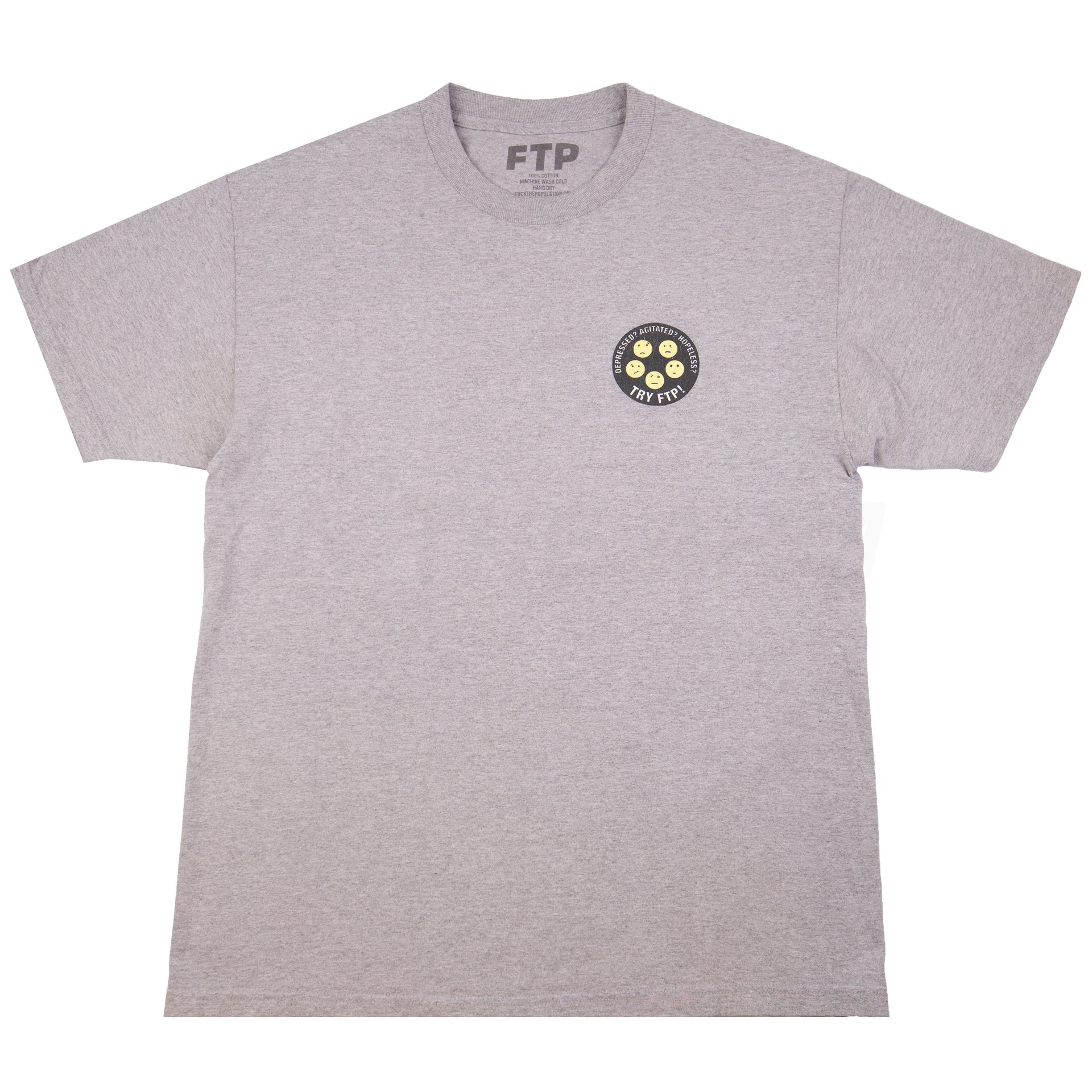 FTP Grey Mood Tee PRE-OWNED
