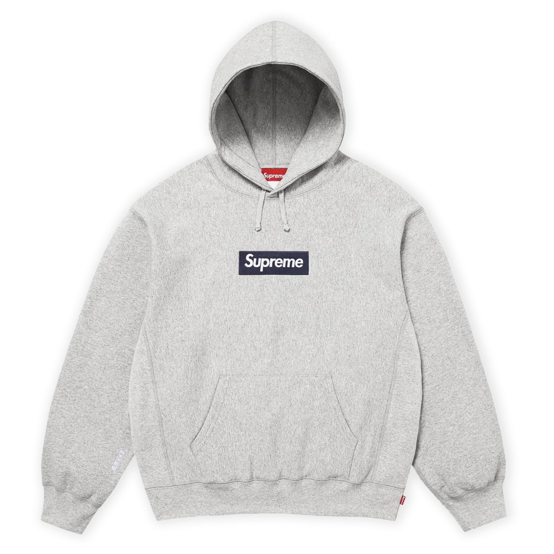 Supreme Heather Grey FW25 Box Logo Hoodie