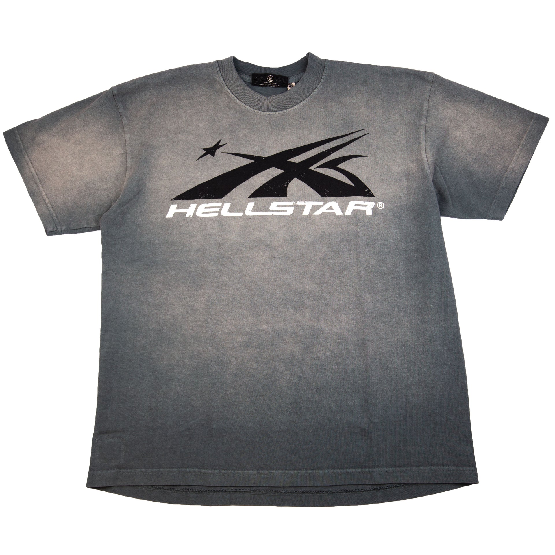 Hellstar Grey Sport Logo Tee
