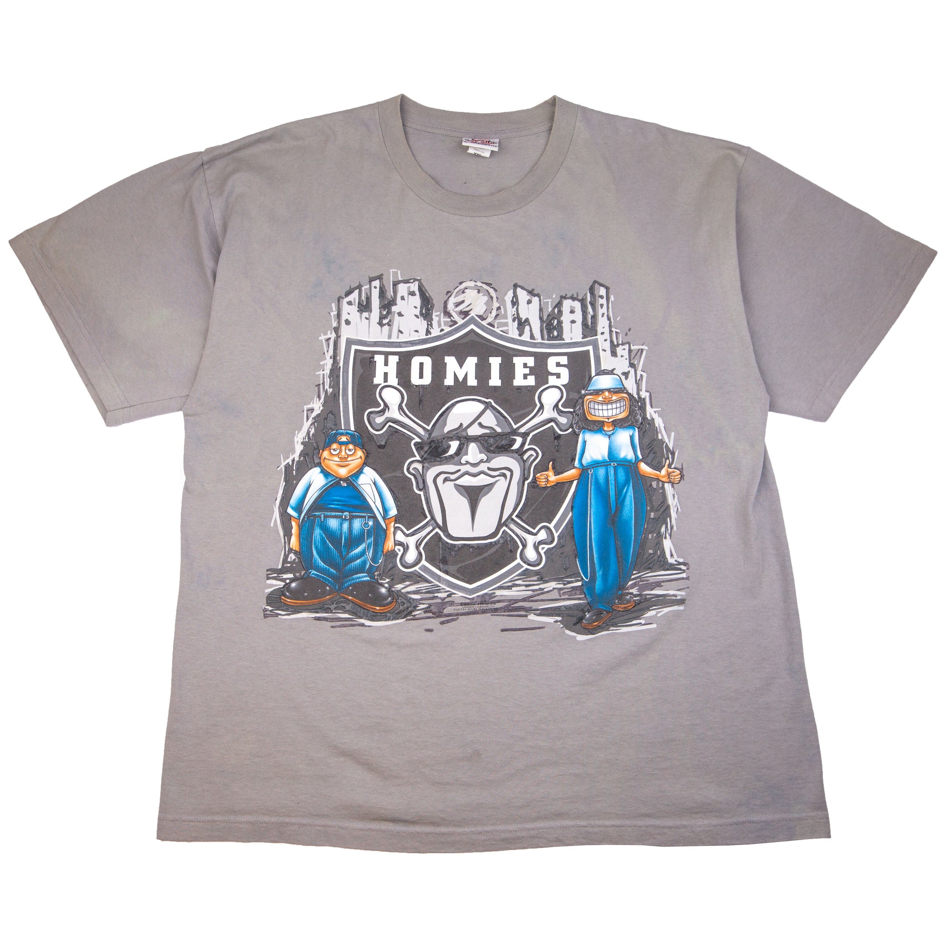 Vintage Grey Homies Raiders Tee (2002)