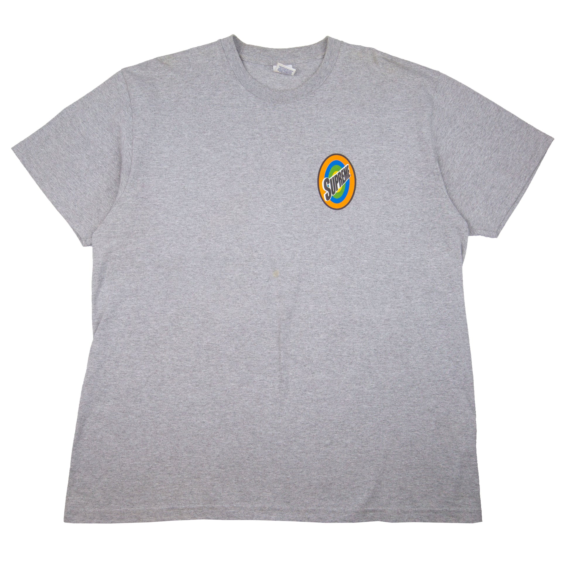 Supreme Grey Spin Tee PRE-OWNED