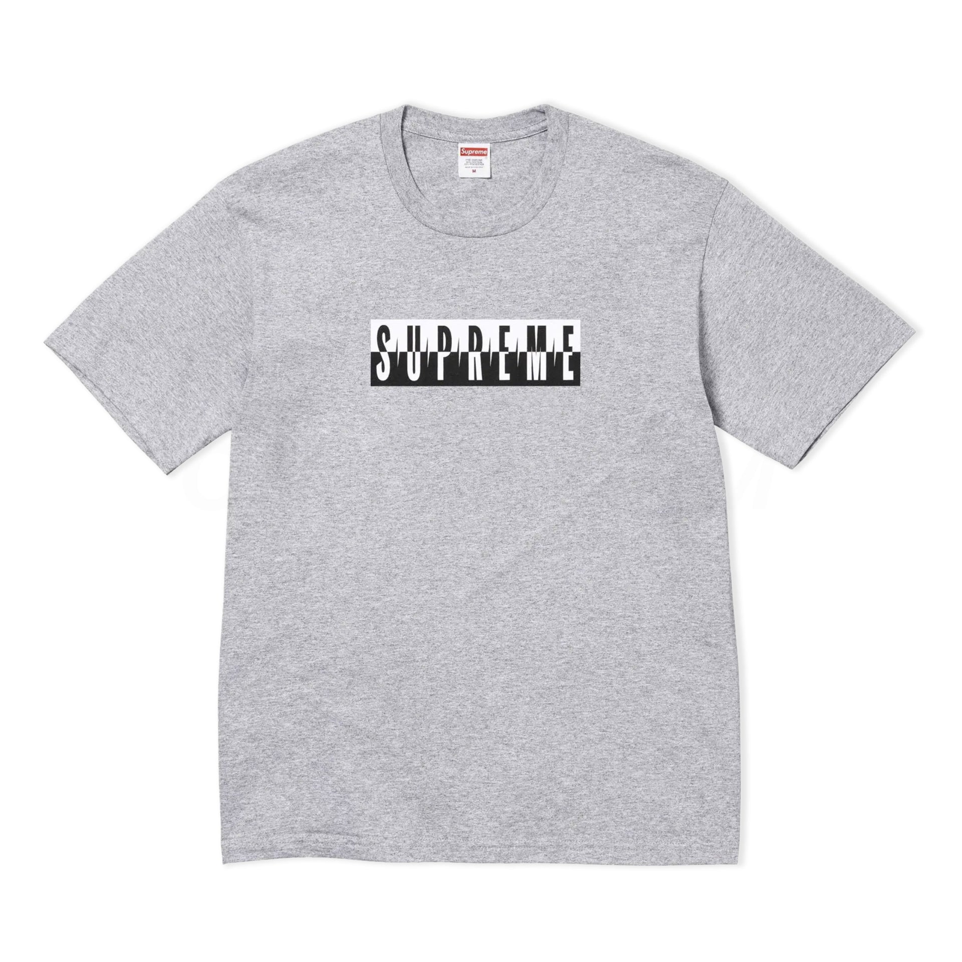 Supreme Grey Split Tee