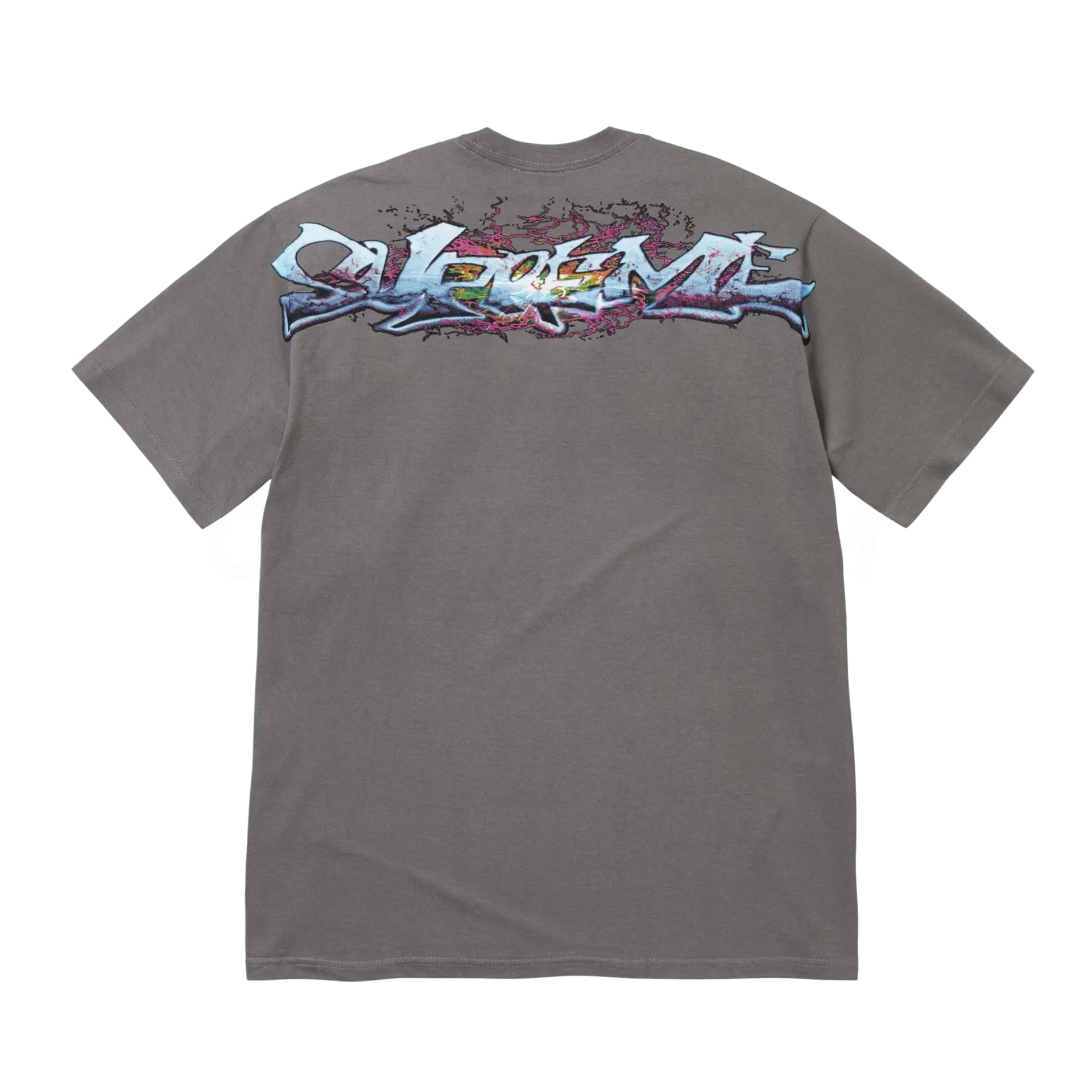 Supreme Charcoal Grey Tag Tee