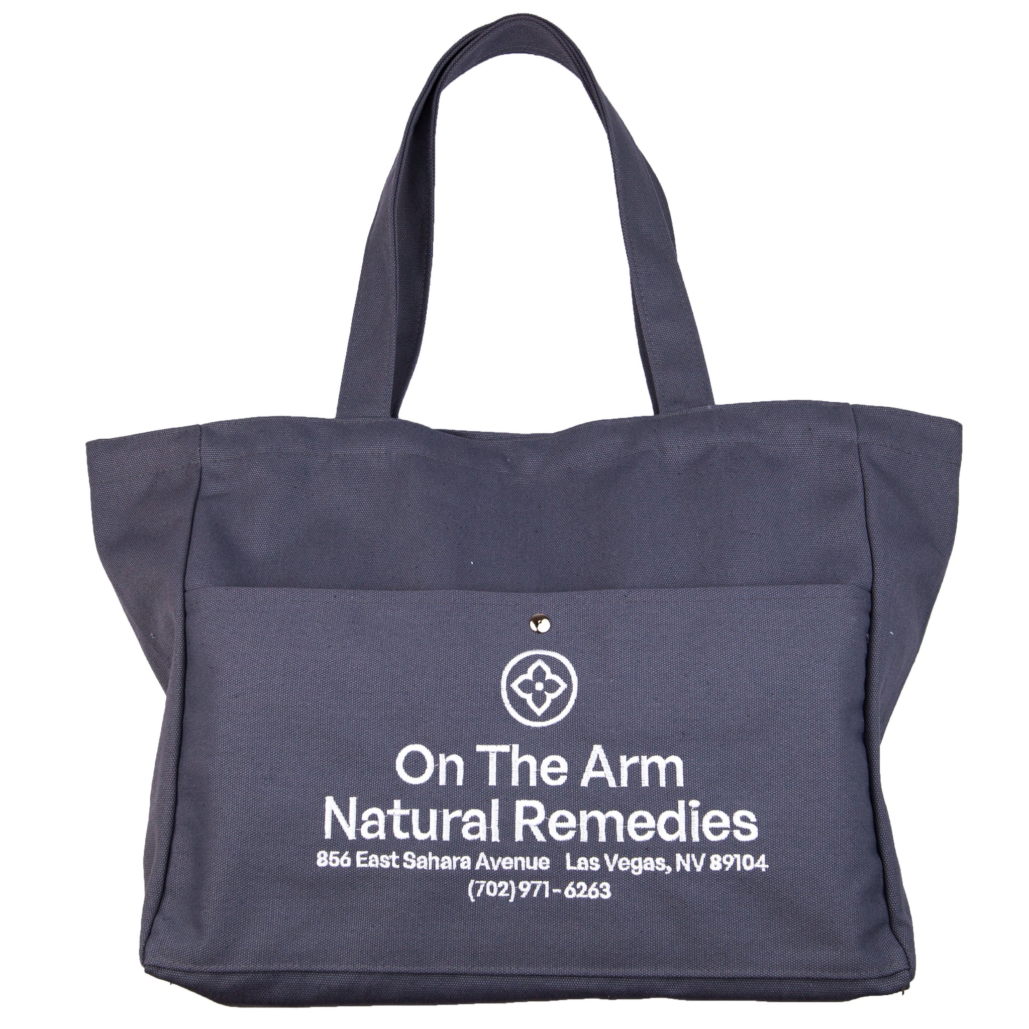 OTA Concrete Grey Natural Remedies Tote Bag