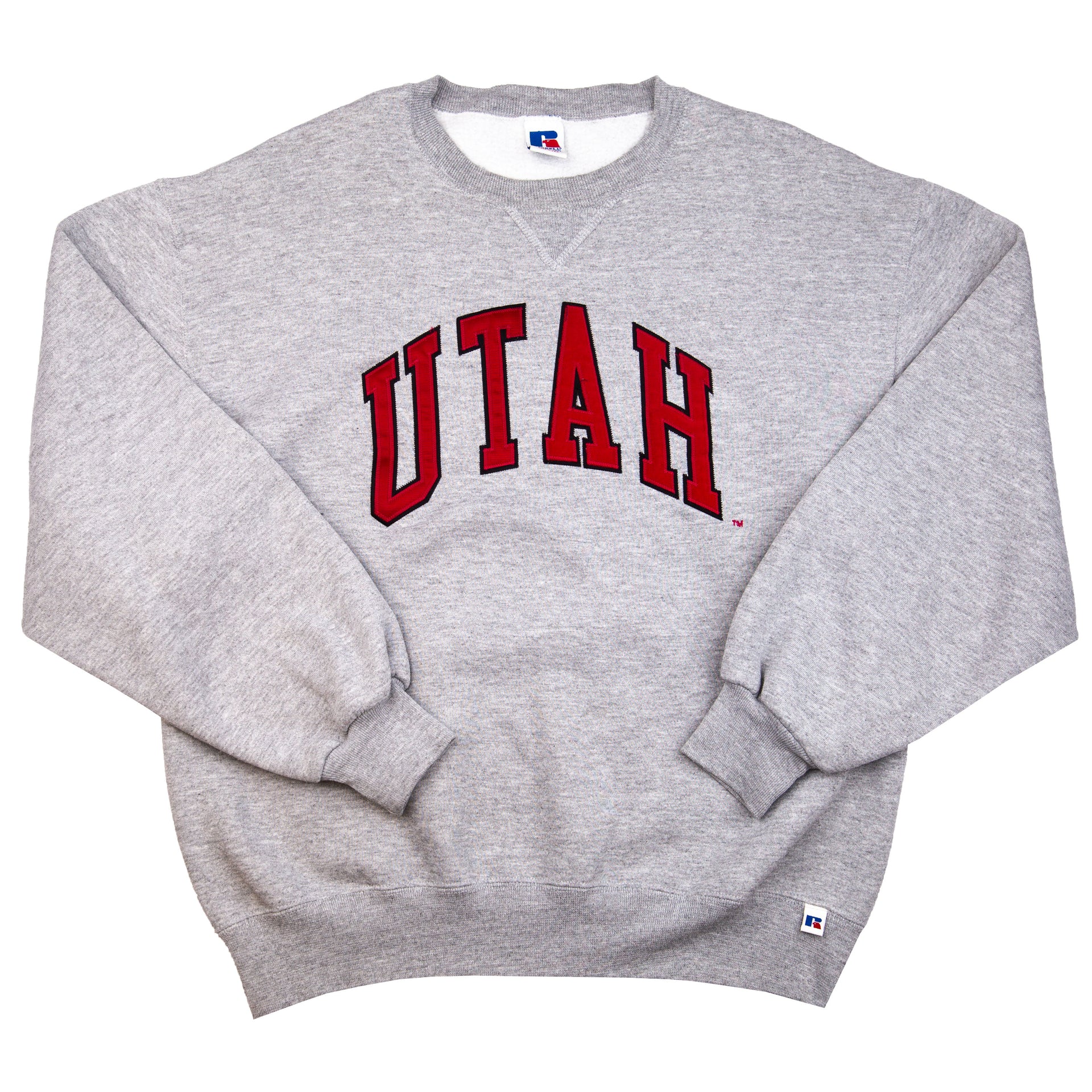 Vintage Grey Russell Utah Crew (1990's)