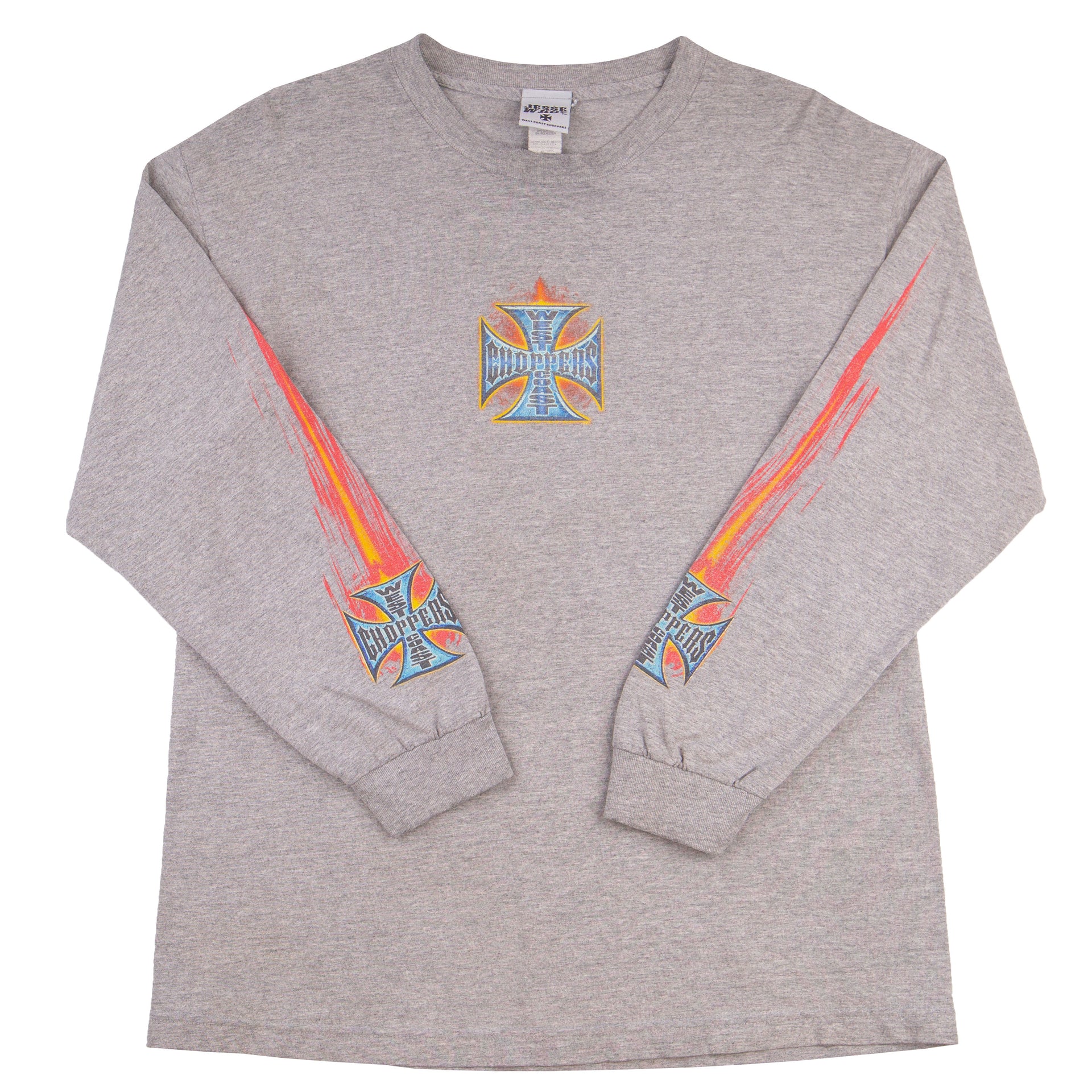 Vintage Grey West Coast Choppers L/S